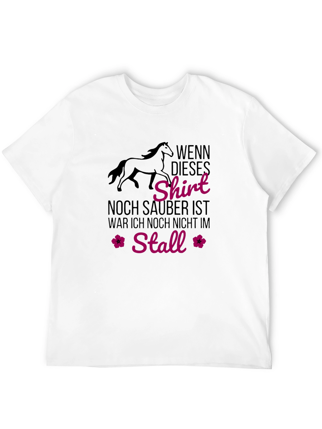 Black Horse Stall T-Shirt - Equestrian Lover's Tee view 12