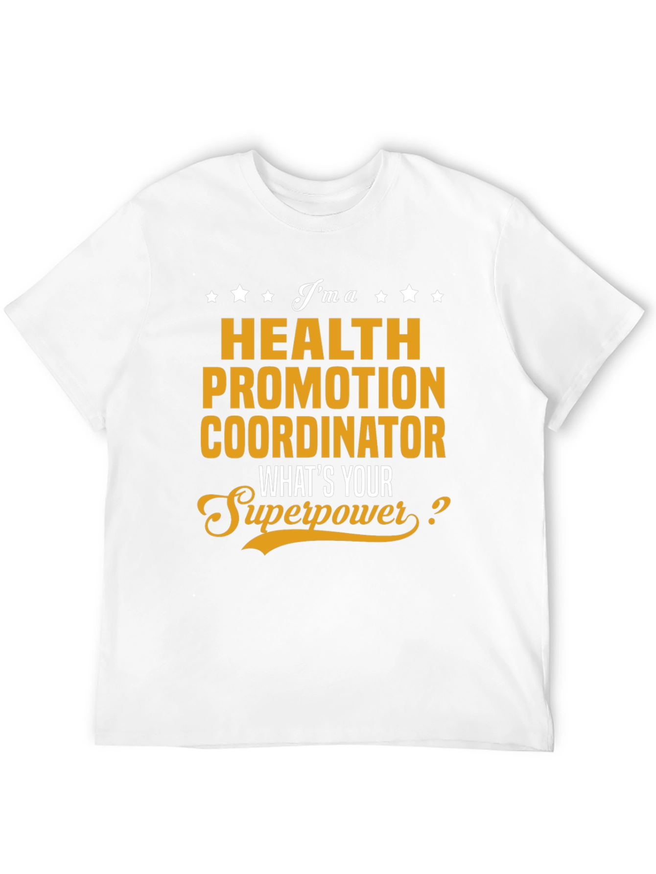 Black Health Promotion Coordinator Superpower T-Shirt view 12