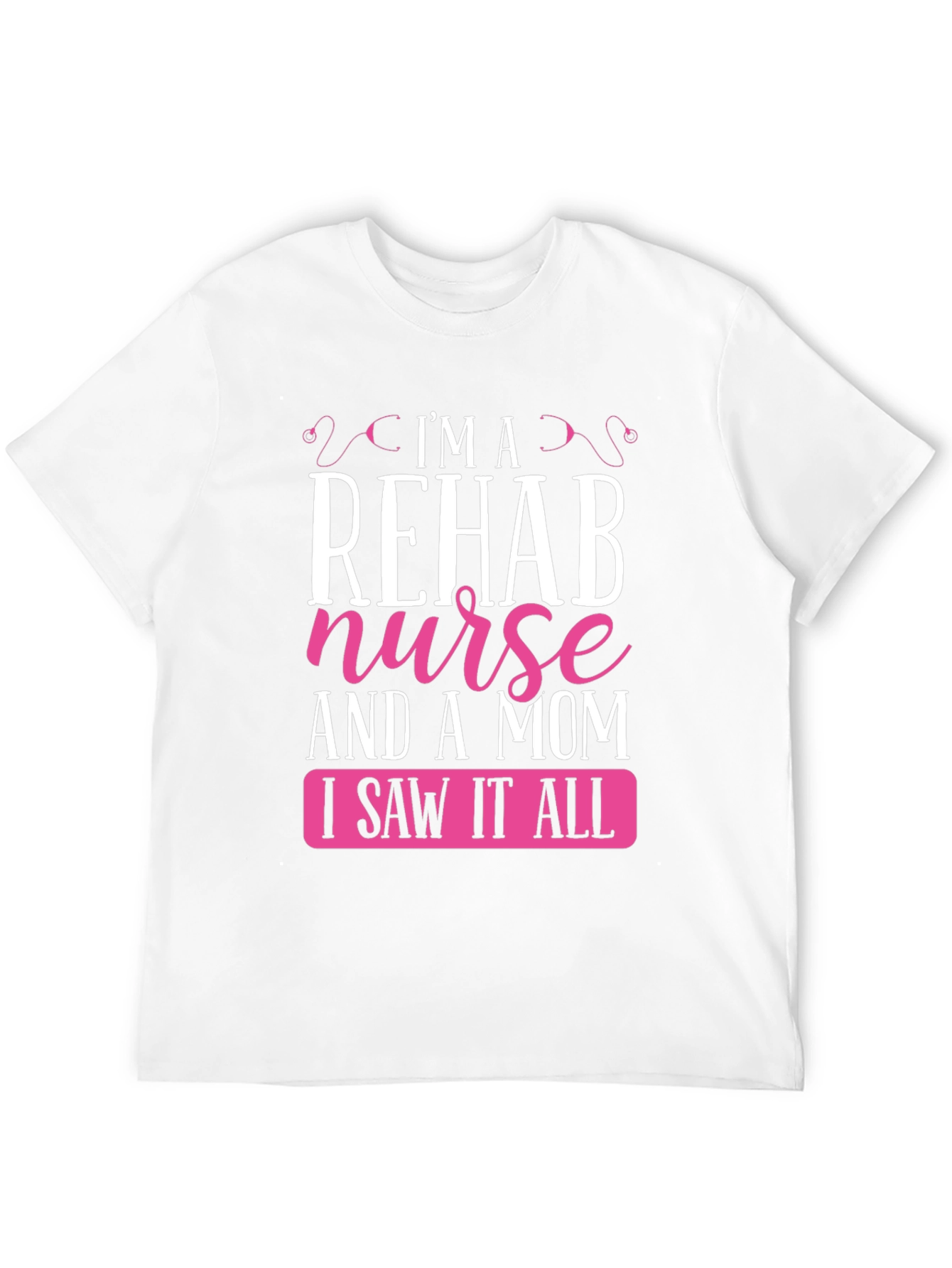 Black Rehab Nurse Mom T-Shirt view 12