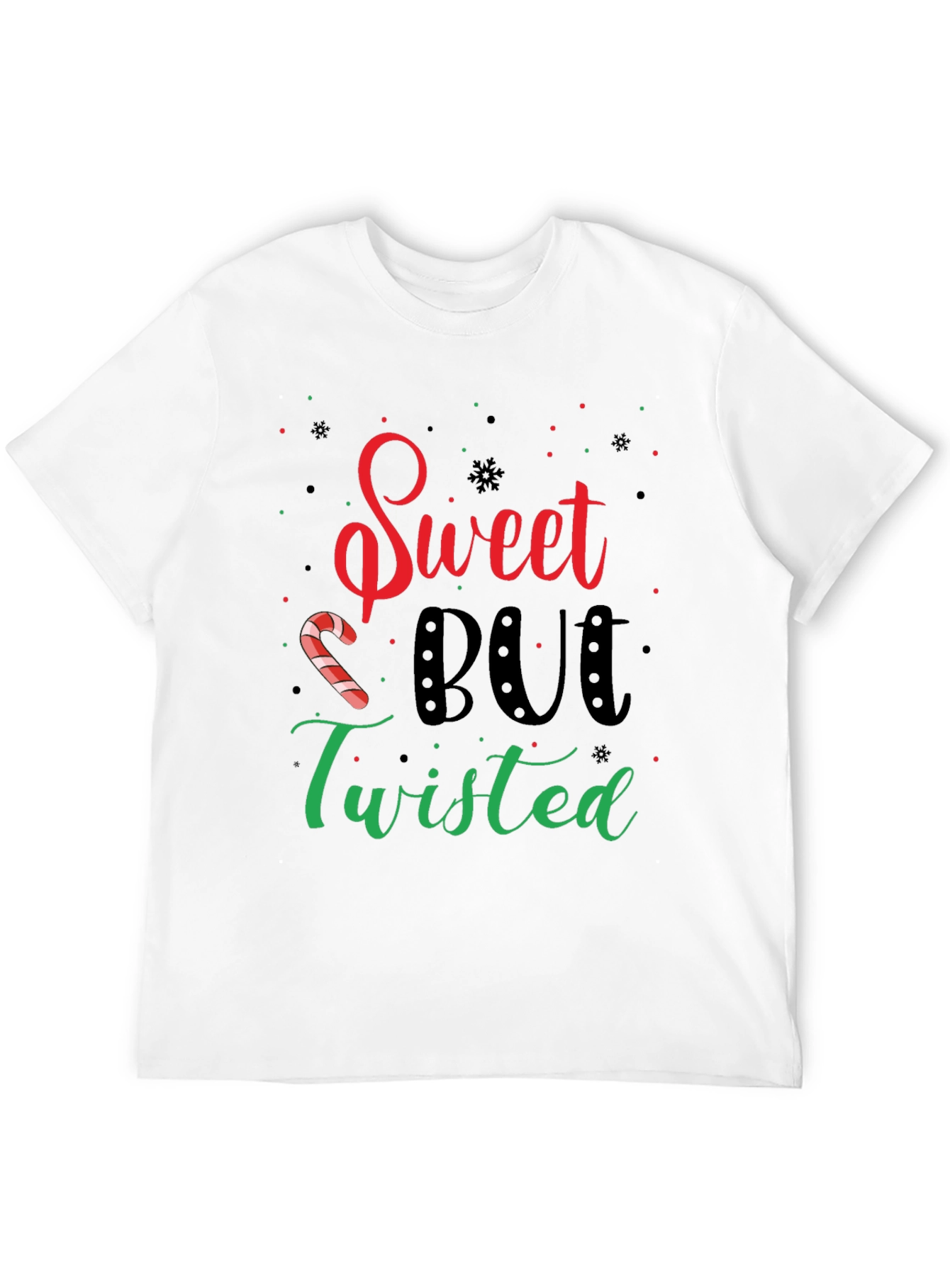 Black Sweet But Twisted Graphic Tee view 12