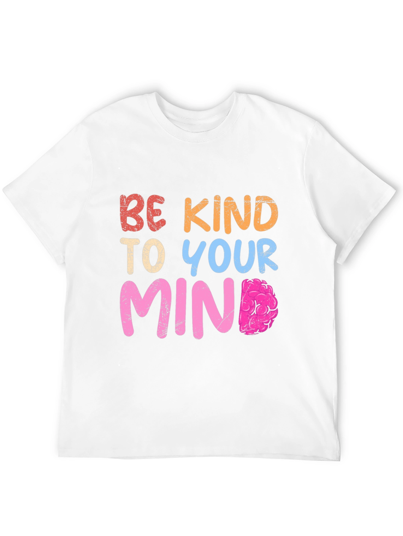 Black Be Kind To Your Mind T-Shirt view 12