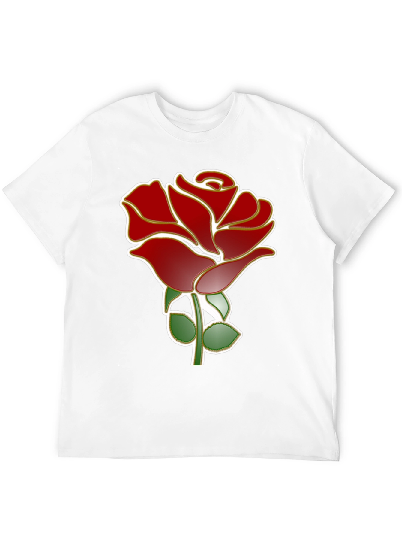 Black Rose Graphic T-Shirt - Stylish Black Tee view 12