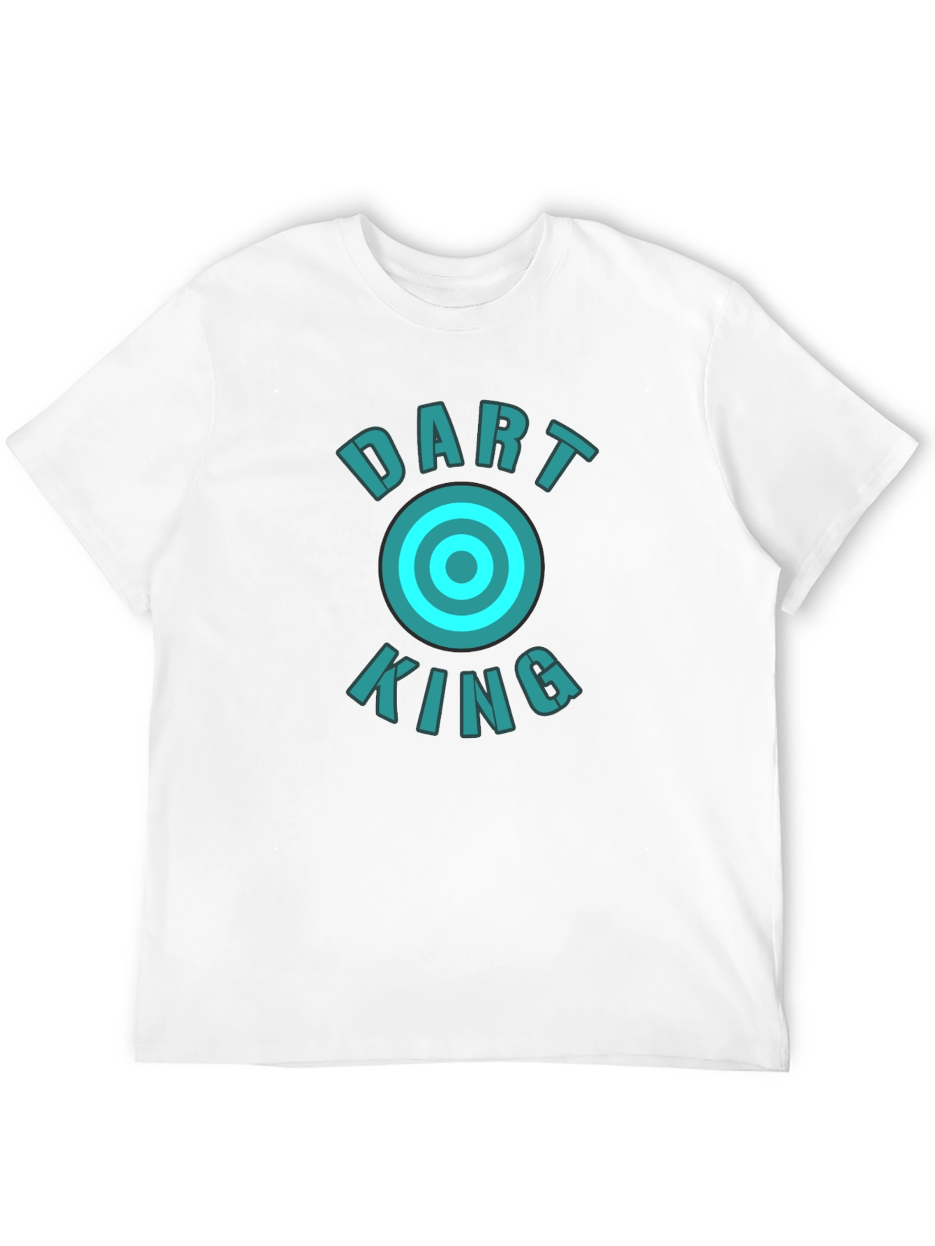 Black Dart King Graphic T-Shirt - Cool Design view 12