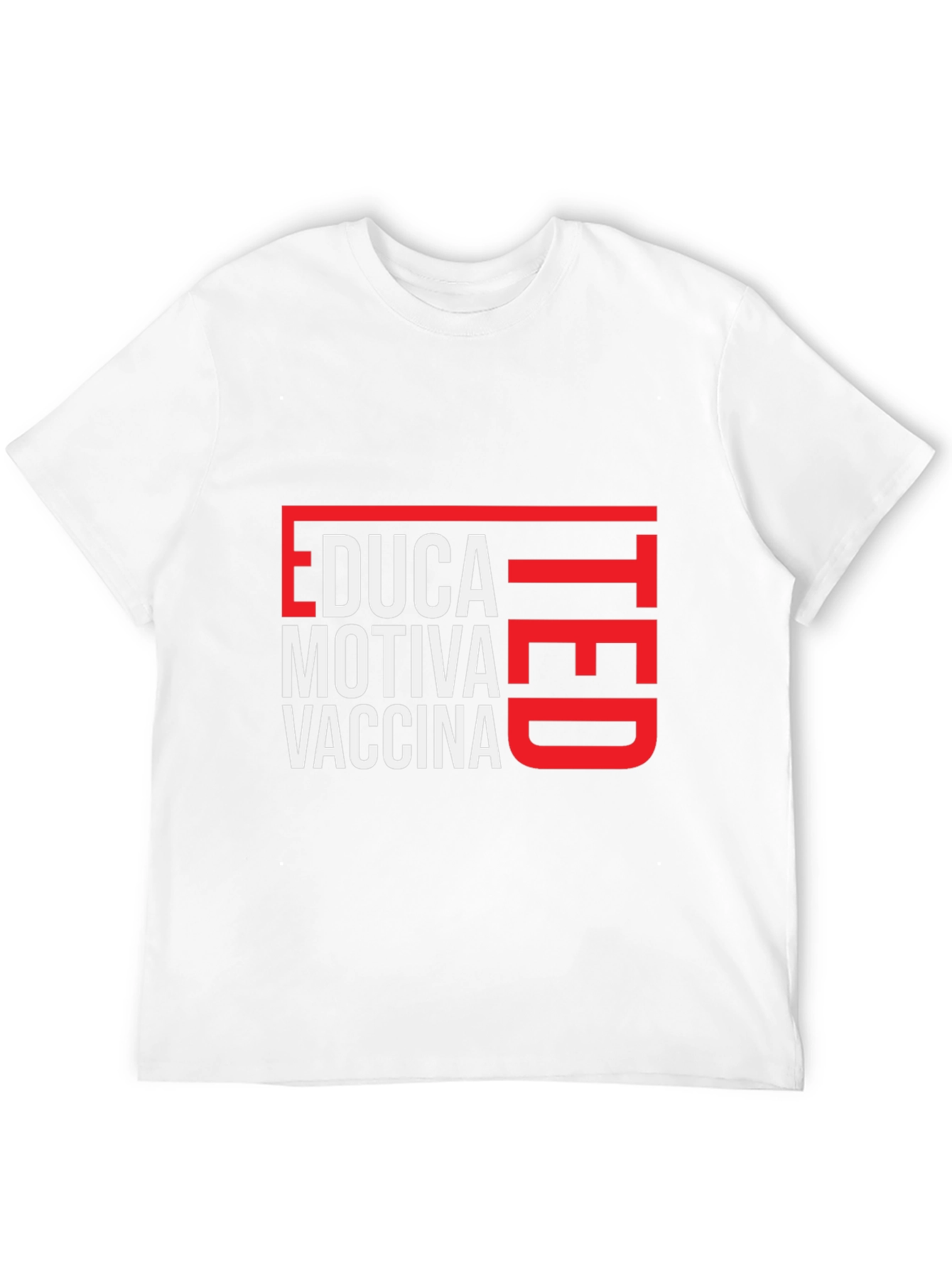 Black Educated Vaccinated T-Shirt view 12