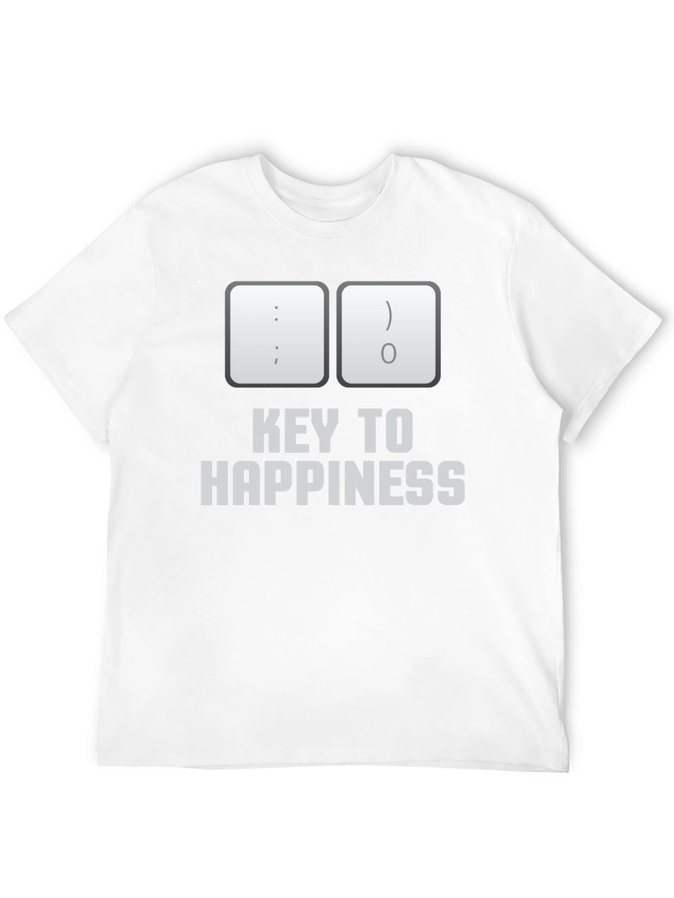 Black Key to Happiness T-Shirt - Programmer Humor Tee view 12