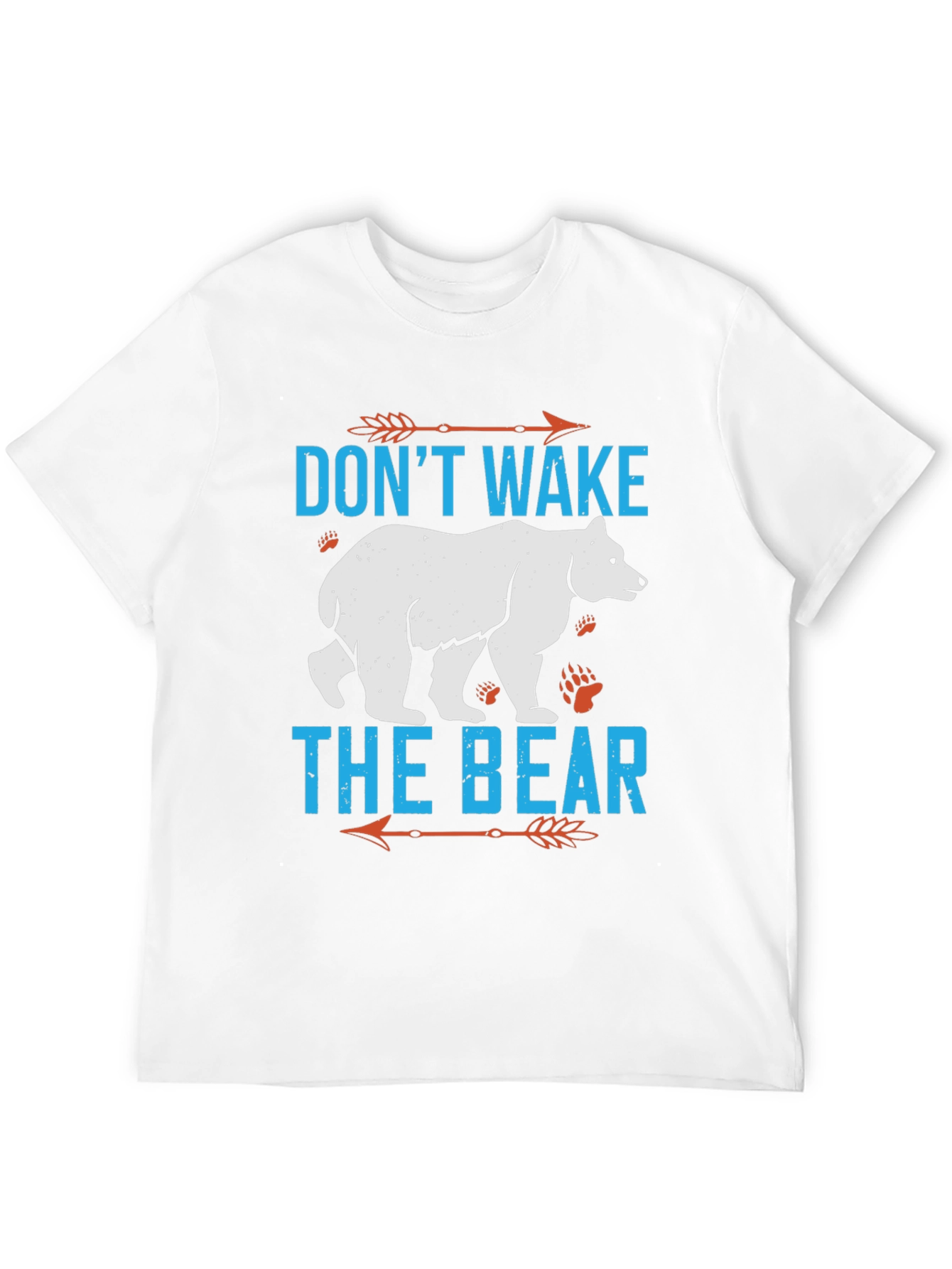 Black Don't Wake the Bear Graphic T-Shirt view 12