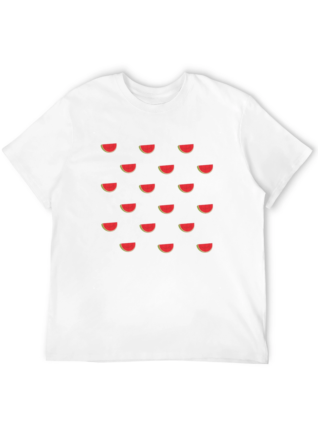 Black Watermelon Slice Graphic Tee - Fun Summer Shirt view 12