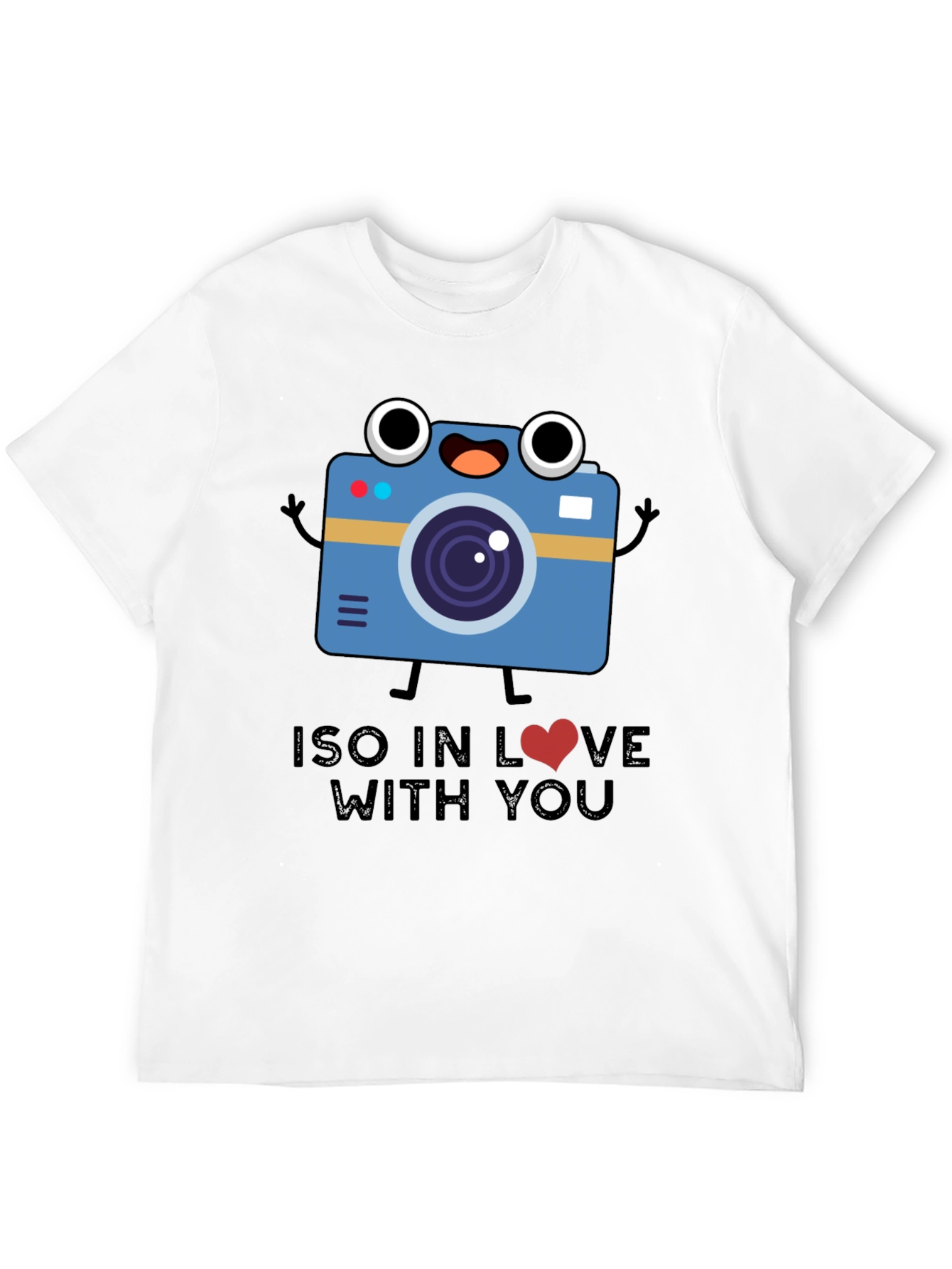 Cute Camera T-Shirt - ISO In Love With You - 12