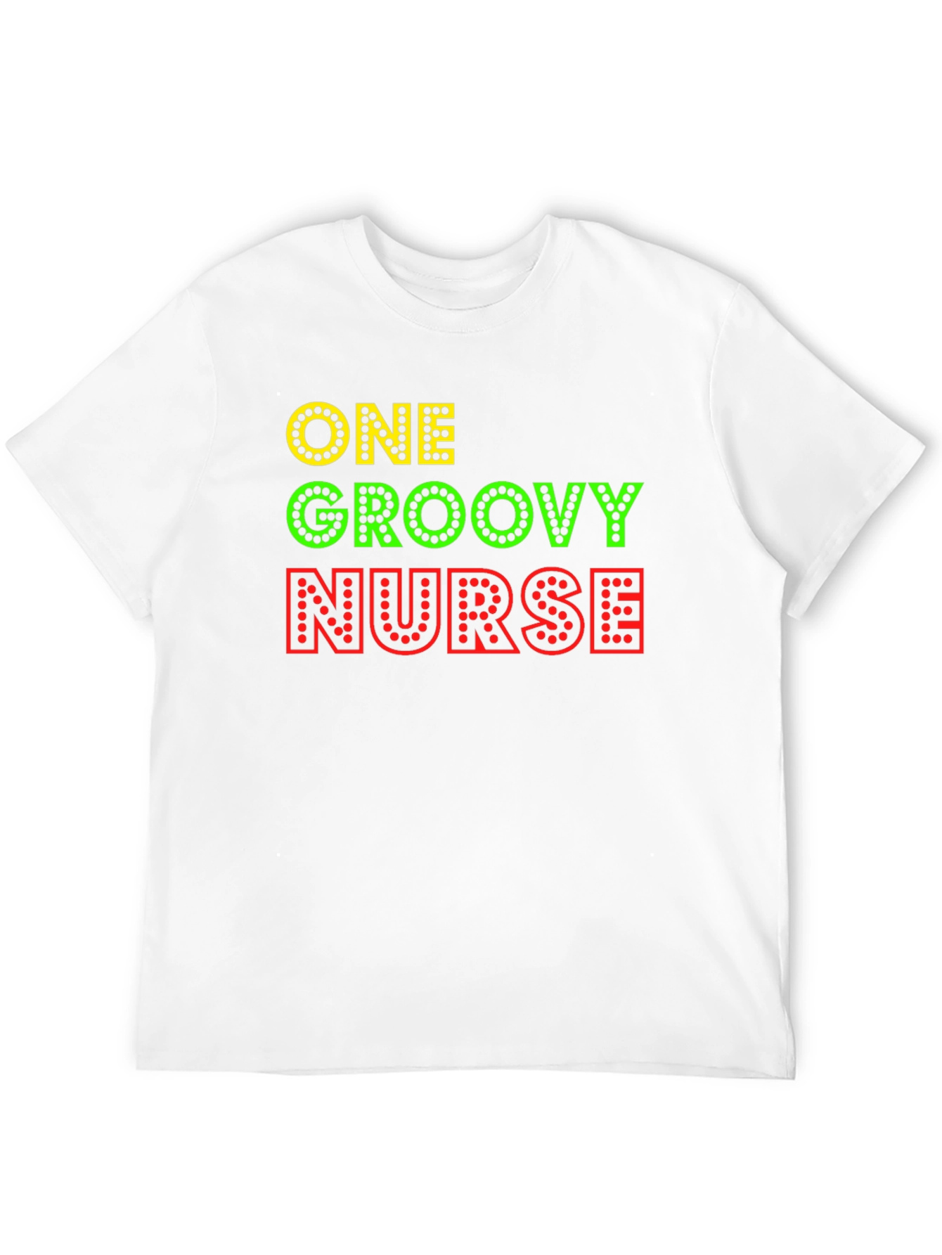 Black One Groovy Nurse Graphic T-Shirt view 12