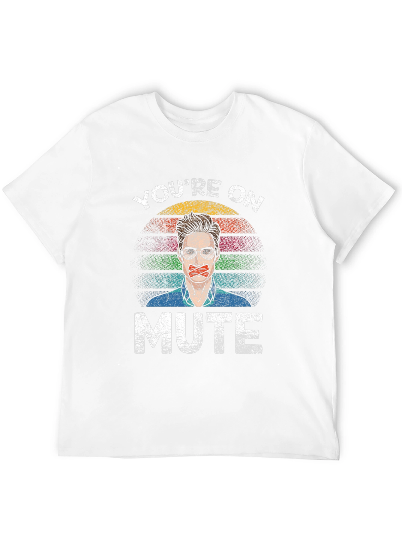 Black You're on Mute Graphic T-Shirt view 12