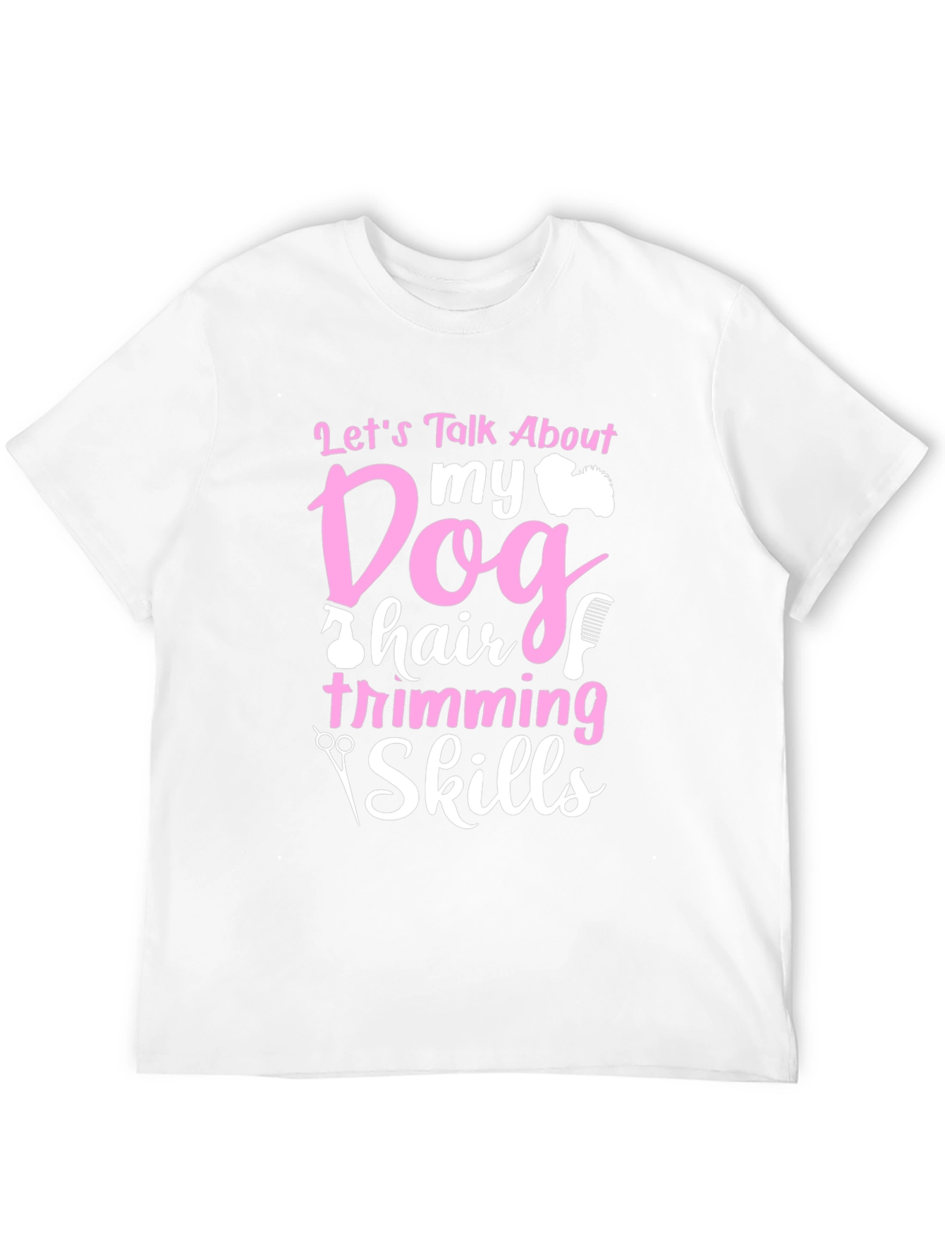 Black Dog Grooming Skills T-Shirt view 12