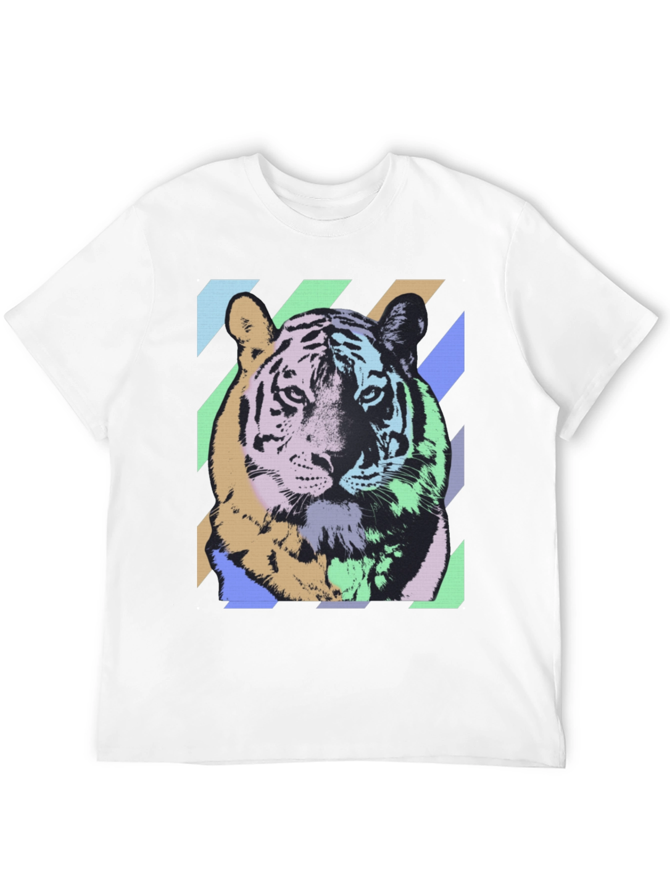 Black Tiger Graphic T-Shirt - Bold & Colorful Design view 12
