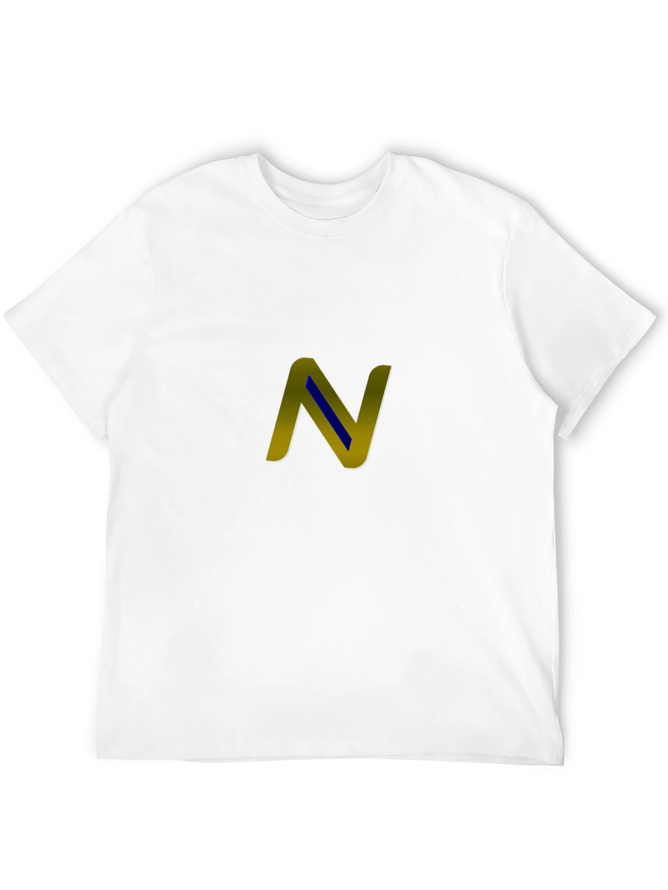 Black Stylish Black T-Shirt with Unique "N" Design view 12