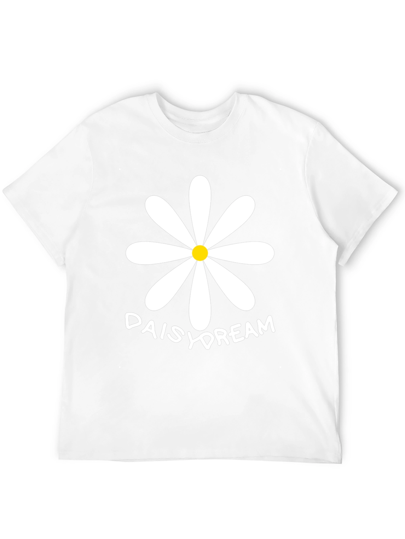 Black Daisy Dream T-Shirt - Black Cotton Tee view 12