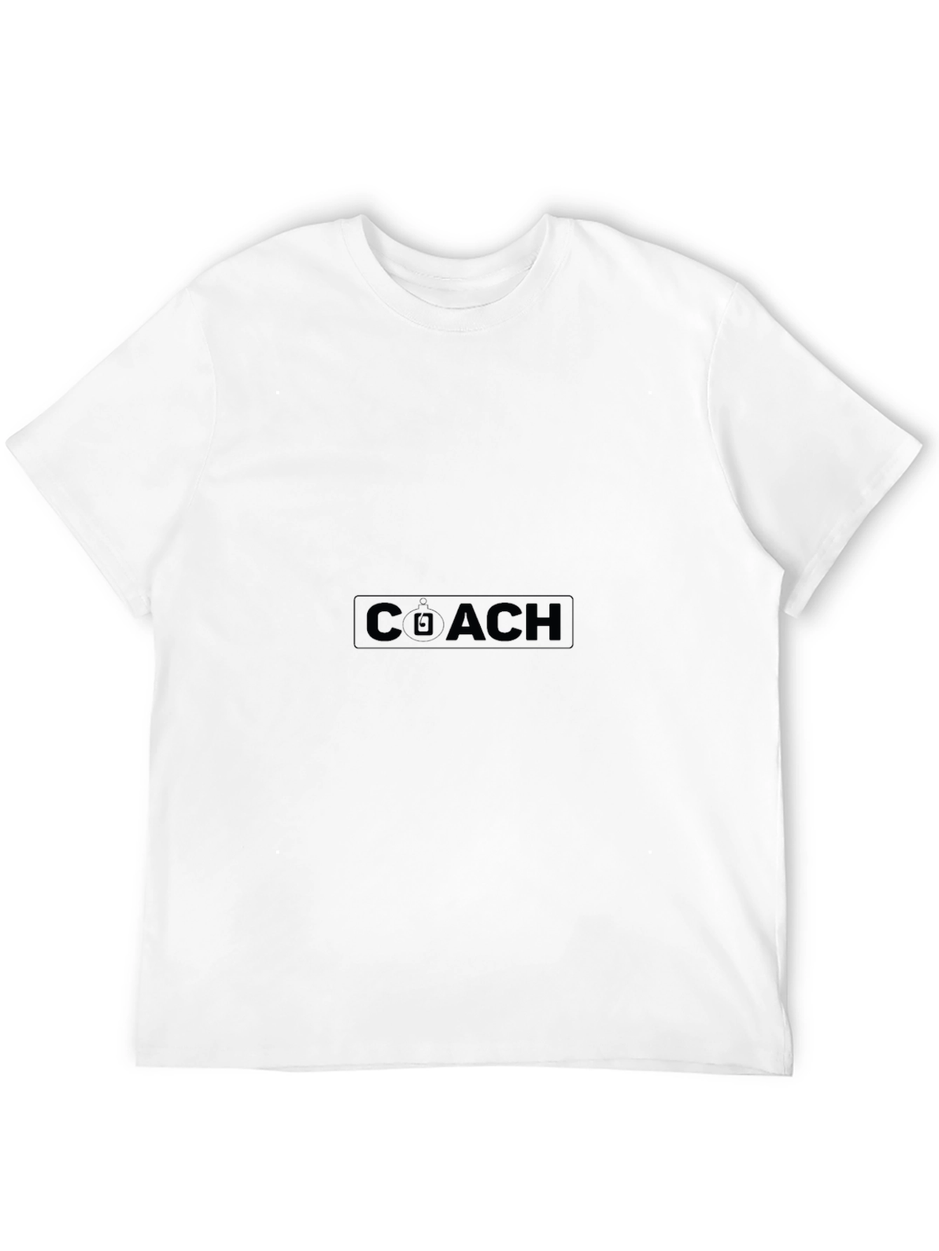 Black Men's Coach Graphic Black T-Shirt view 12