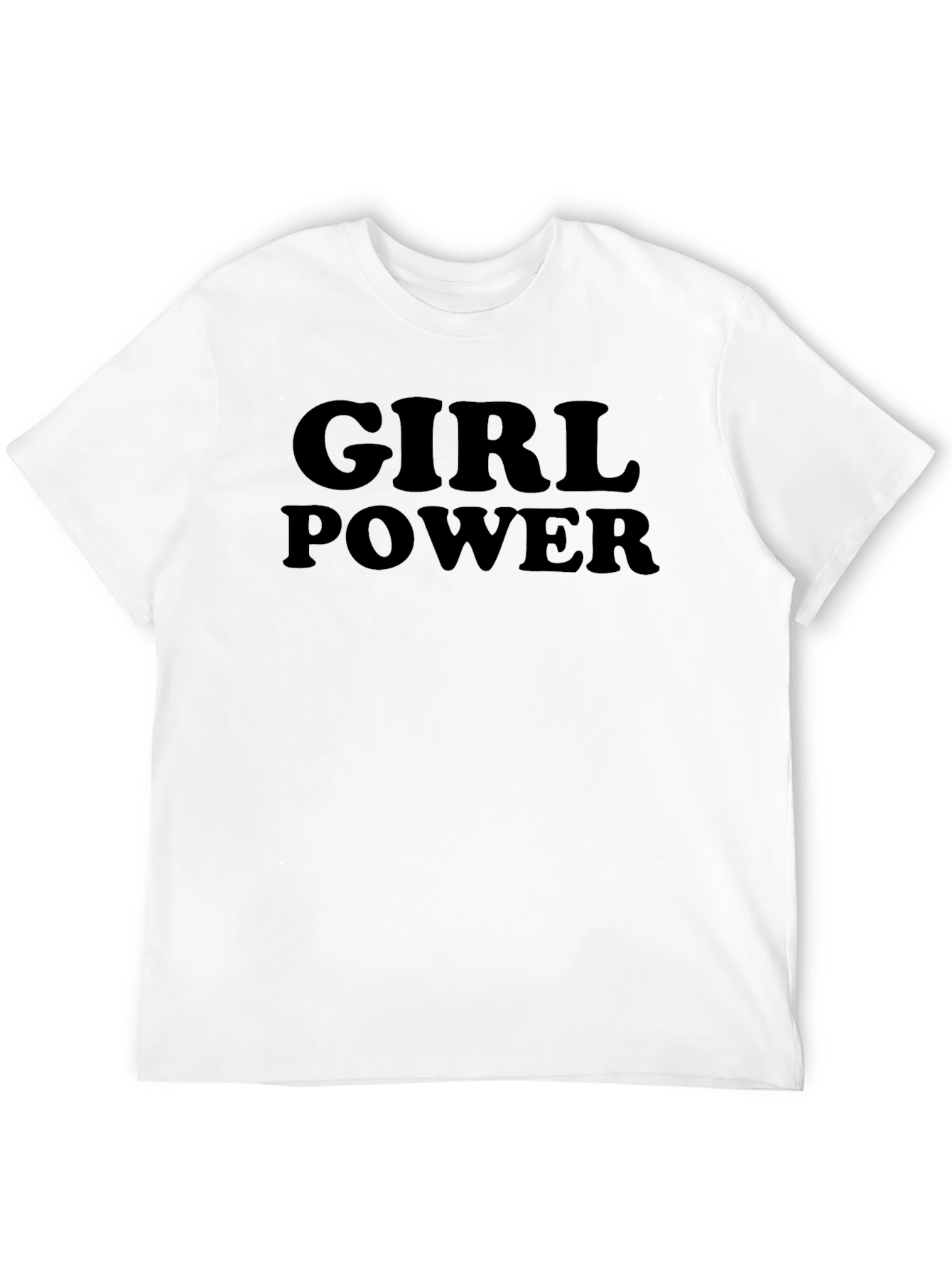 Black Girl Power T-Shirt - Black Graphic Tee view 12