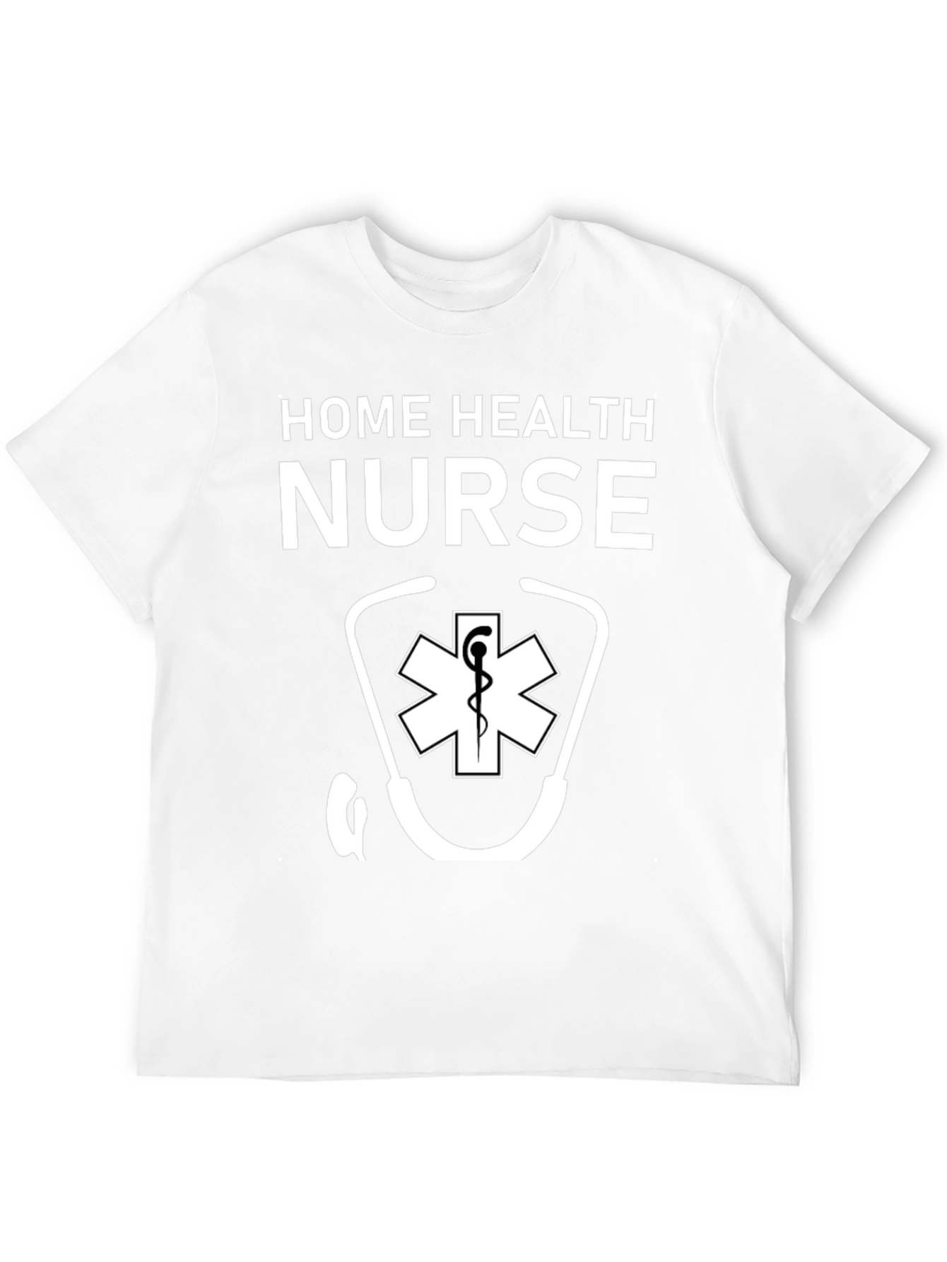Black Home Health Nurse Graphic T-Shirt view 12