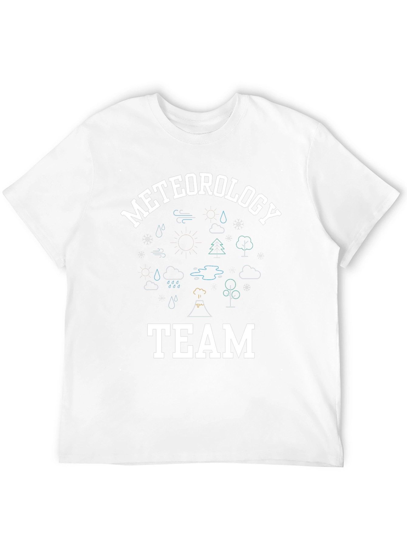 Black Meteorology Team Graphic T-Shirt view 12