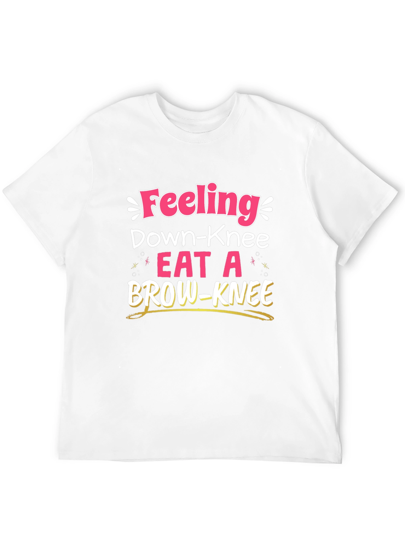 Black Eat A Brown-Knee T-Shirt - Funny Pun view 12