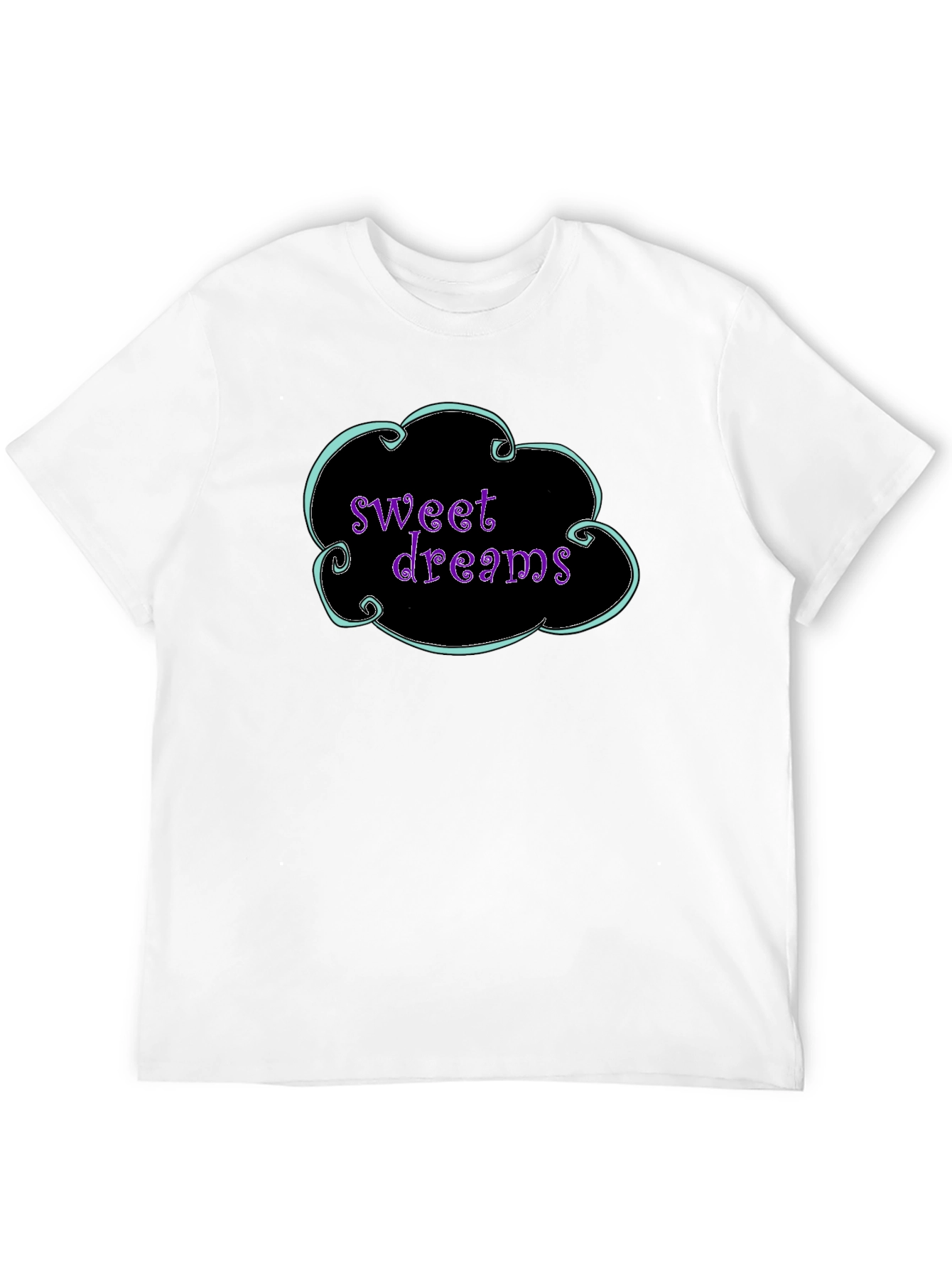 Black Sweet Dreams Graphic Tee - Comfy & Stylish view 12