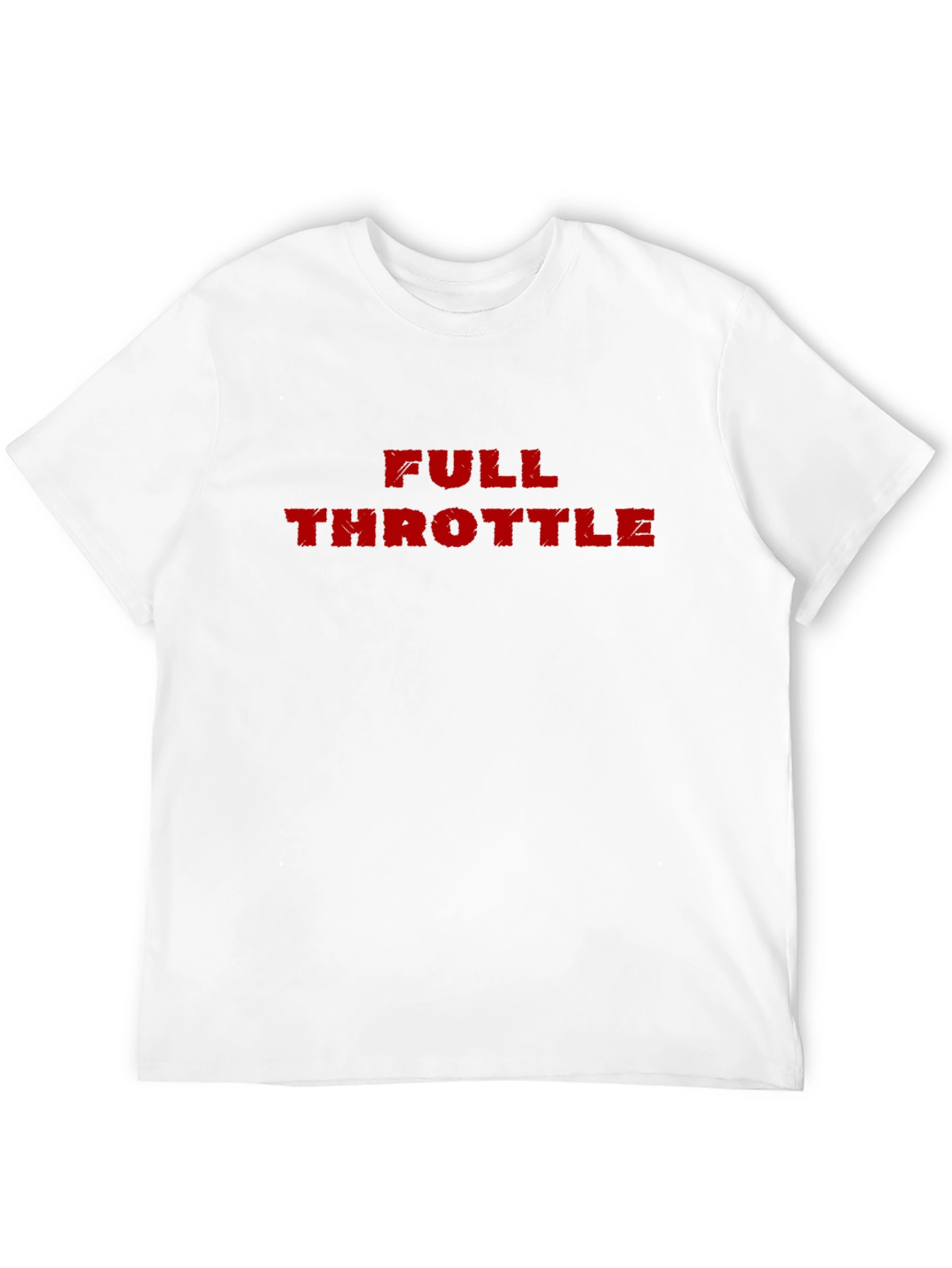 Black Full Throttle Graphic Tee - Bold Statement Shirt view 12