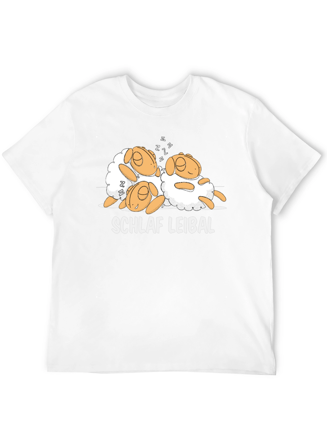 Black Schlaf Leibal Sheep T-Shirt view 12