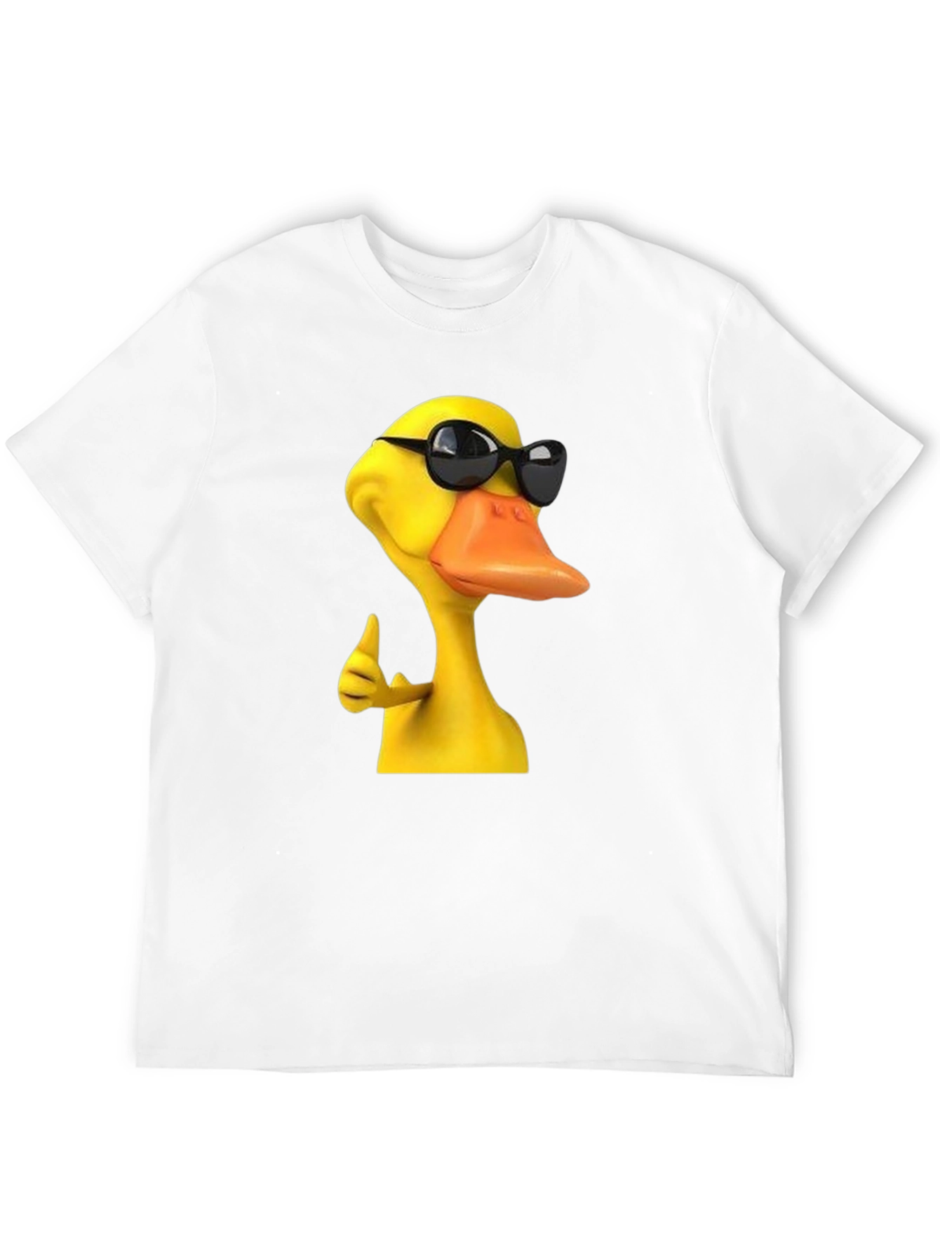 Black Cool Duck Graphic T-Shirt - Men's Black Tee view 12