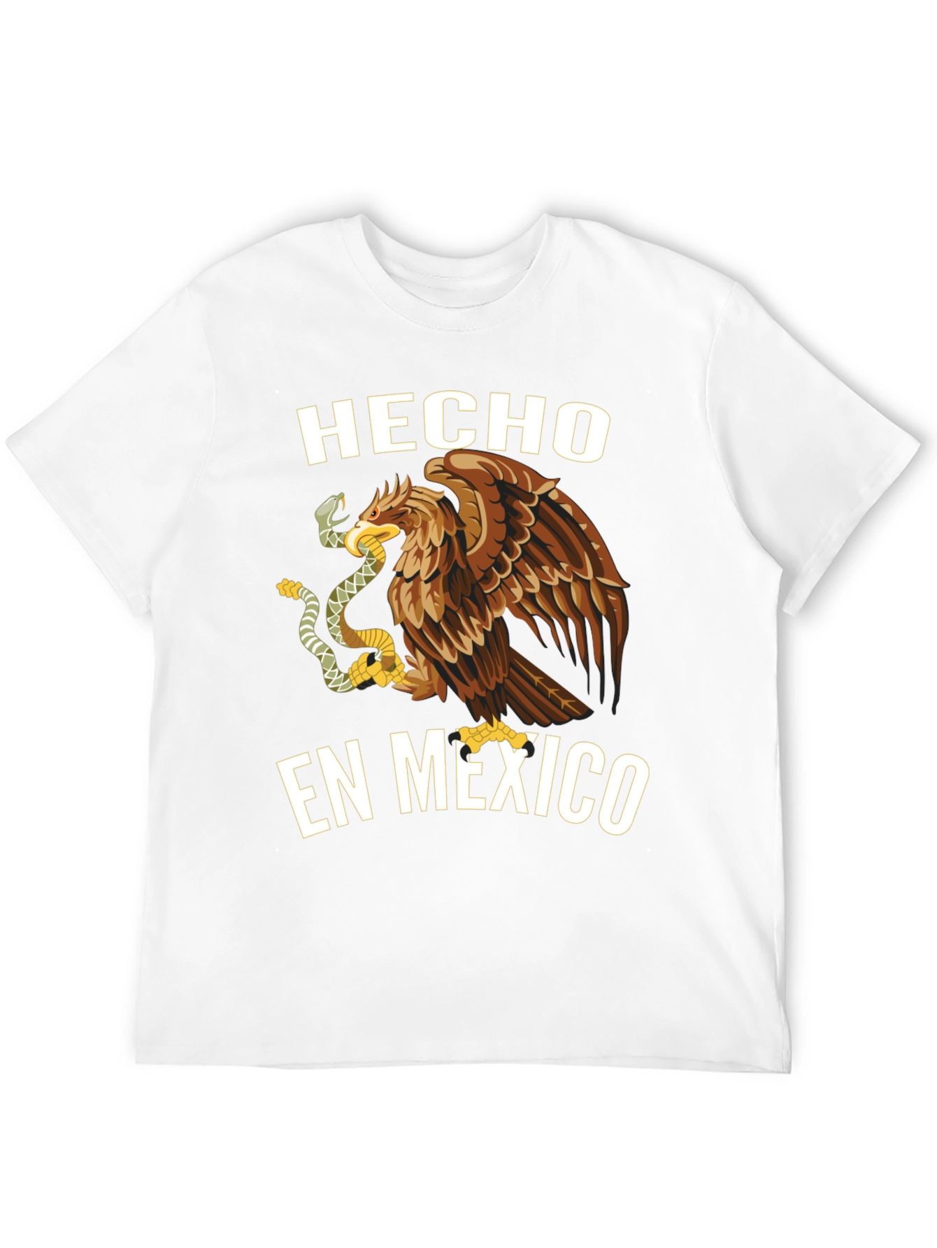 Black Hecho en Mexico Graphic T-Shirt view 12