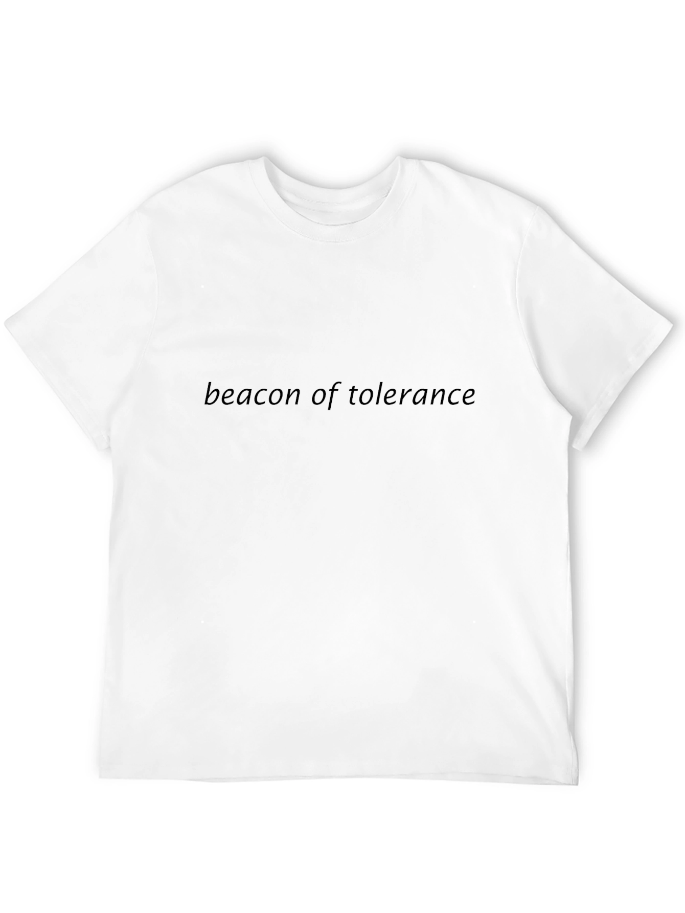 Beacon of Tolerance Black T-Shirt - 12
