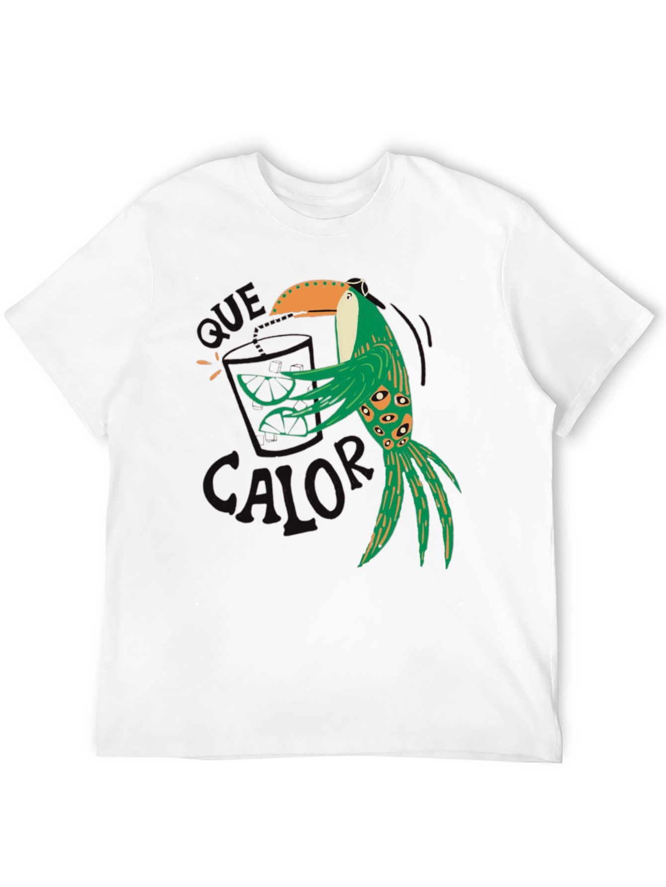 Black Tropical Toucan T-Shirt - Que Calor! view 12