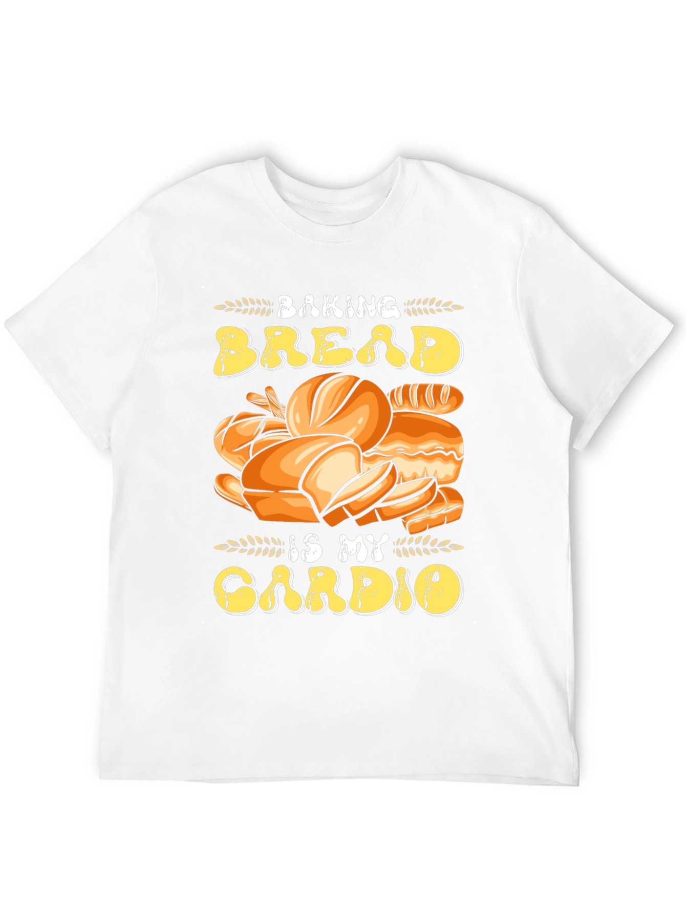 Black Baking Bread is My Cardio T-Shirt view 12