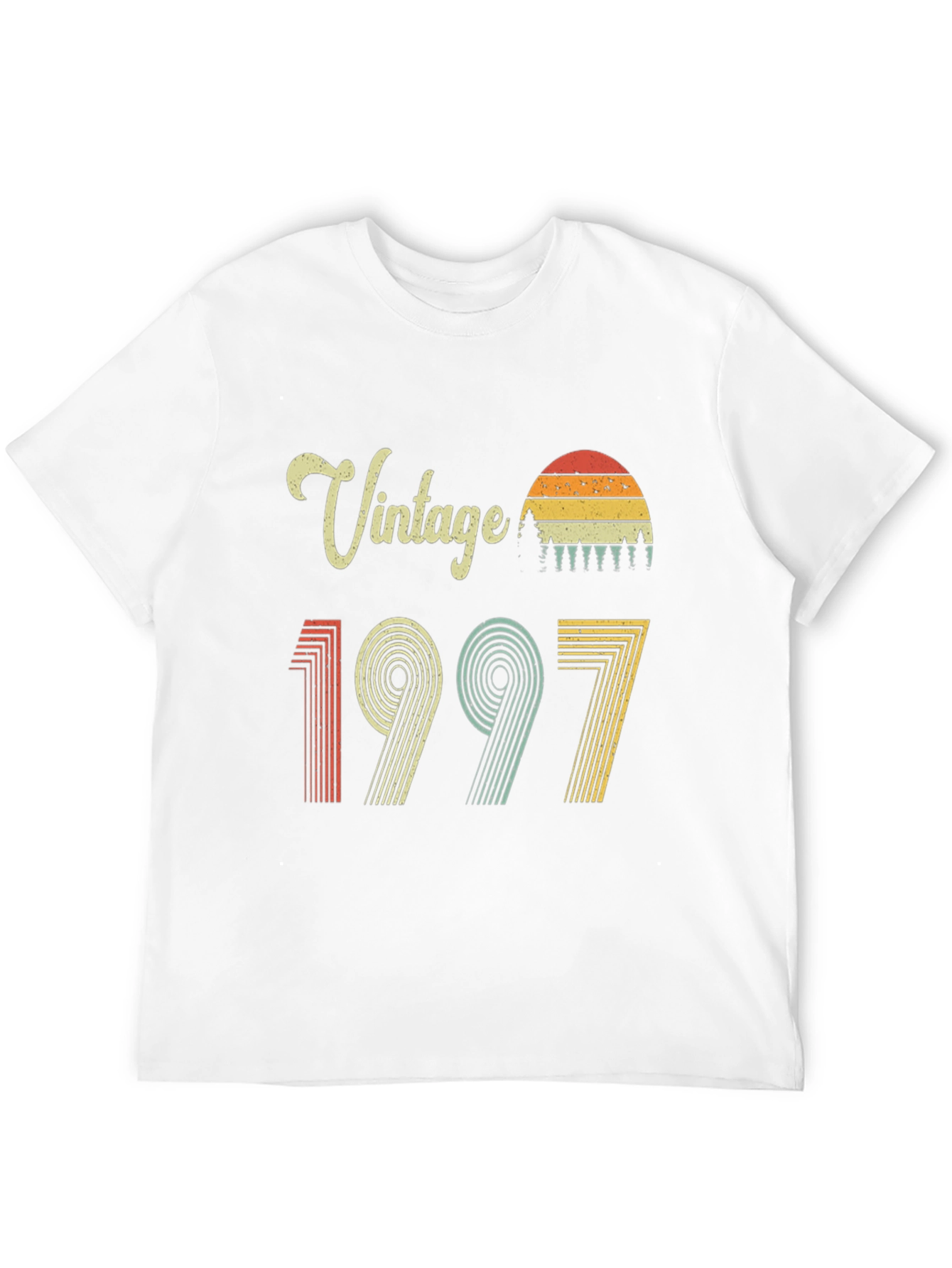 Black Vintage 1997 Birthday T-Shirt, Retro Style, Soft Cotton view 12