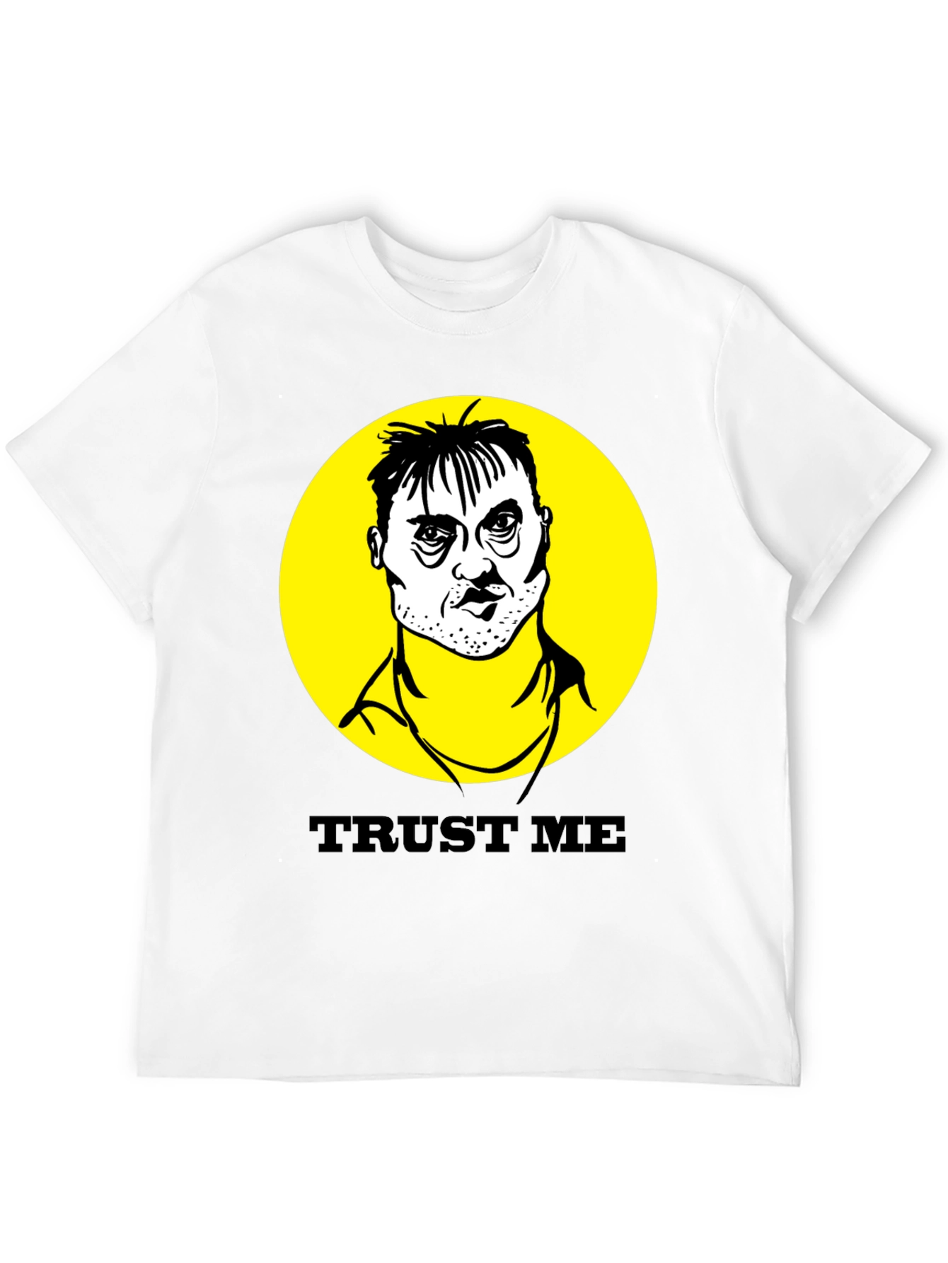 Black Trust Me T-Shirt - Adult Humor Tee view 12