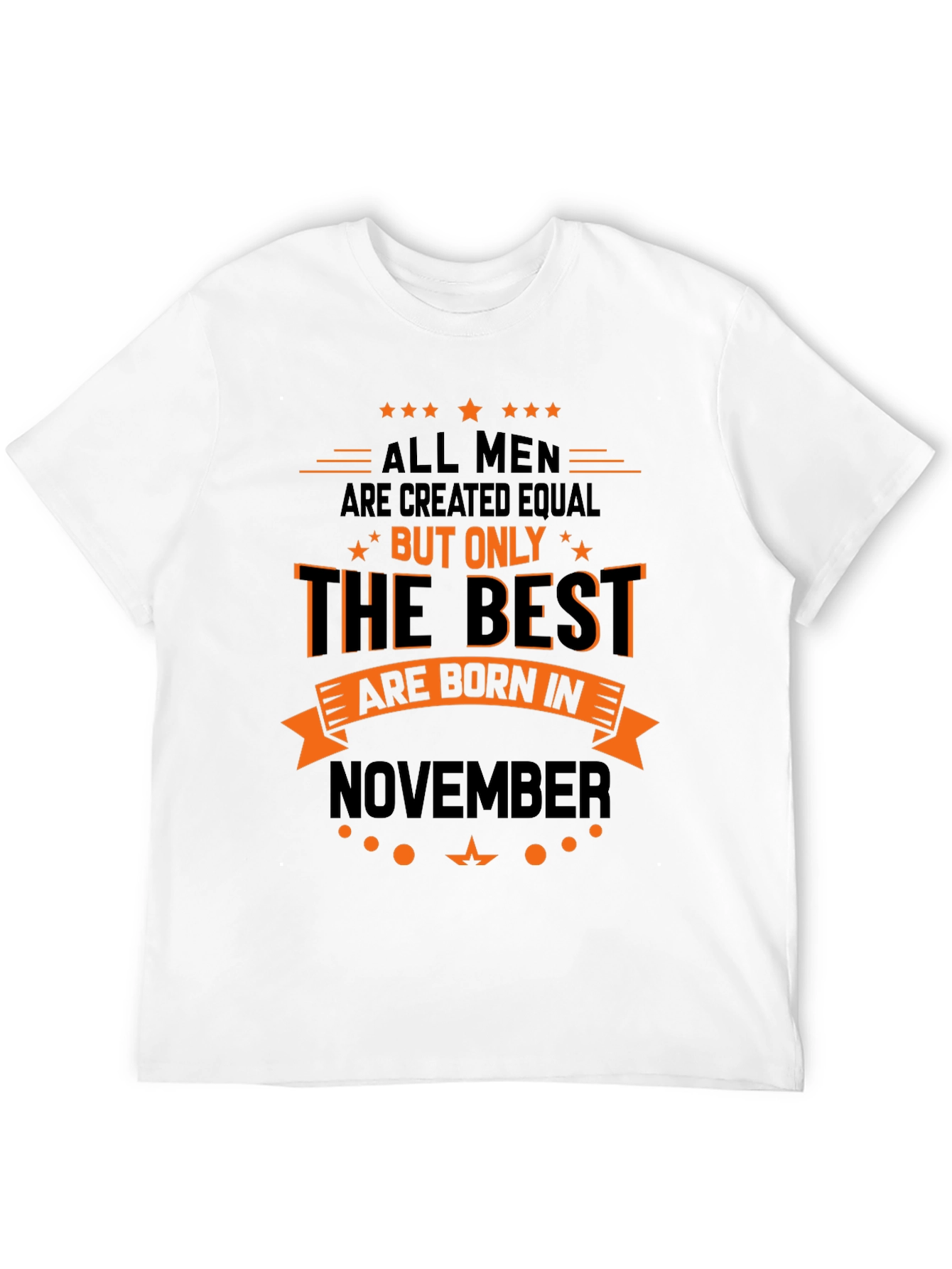 Black Best Men Born in November - Graphic T-Shirt view 12