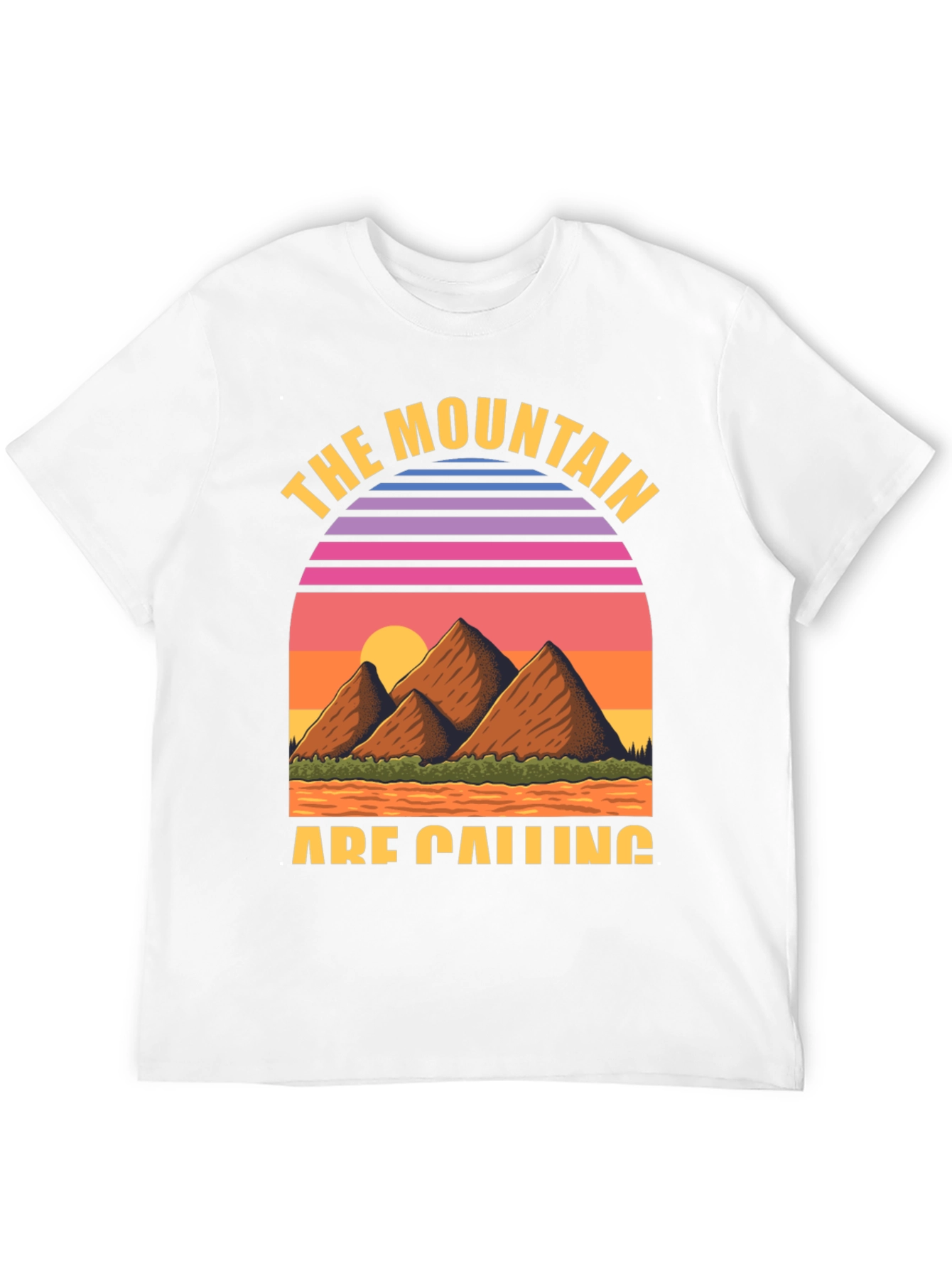 Black Mountain Calling Retro Graphic Tee view 12