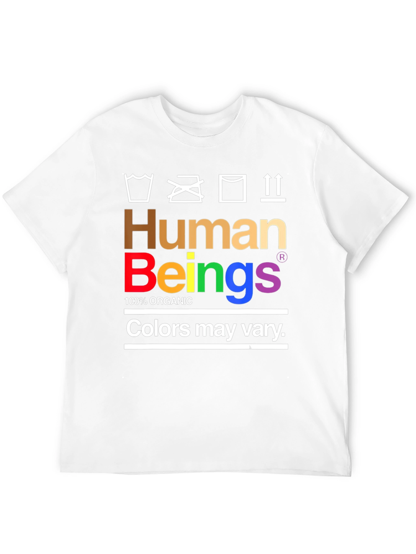 Black Human Beings Organic Pride T-Shirt view 12