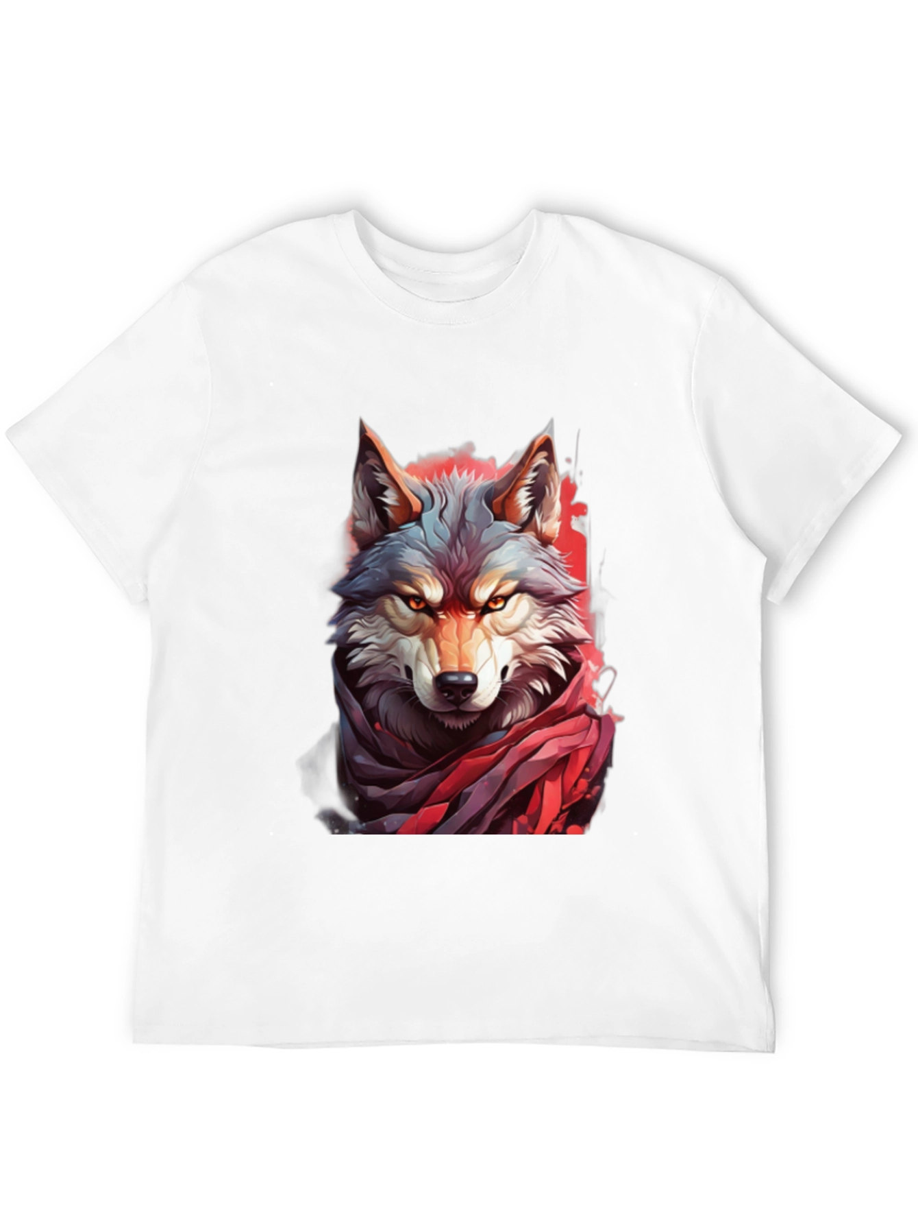 Black Wolf Graphic Tee - Fierce Style view 12