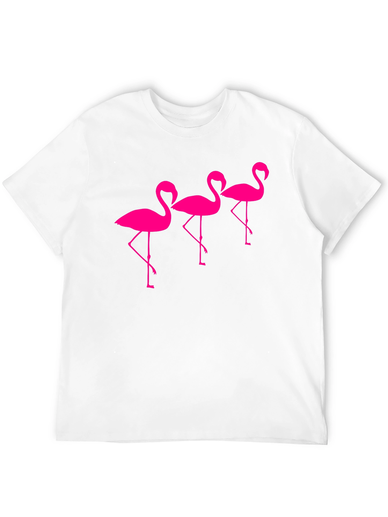 Black Fun Flamingo T-Shirt view 12