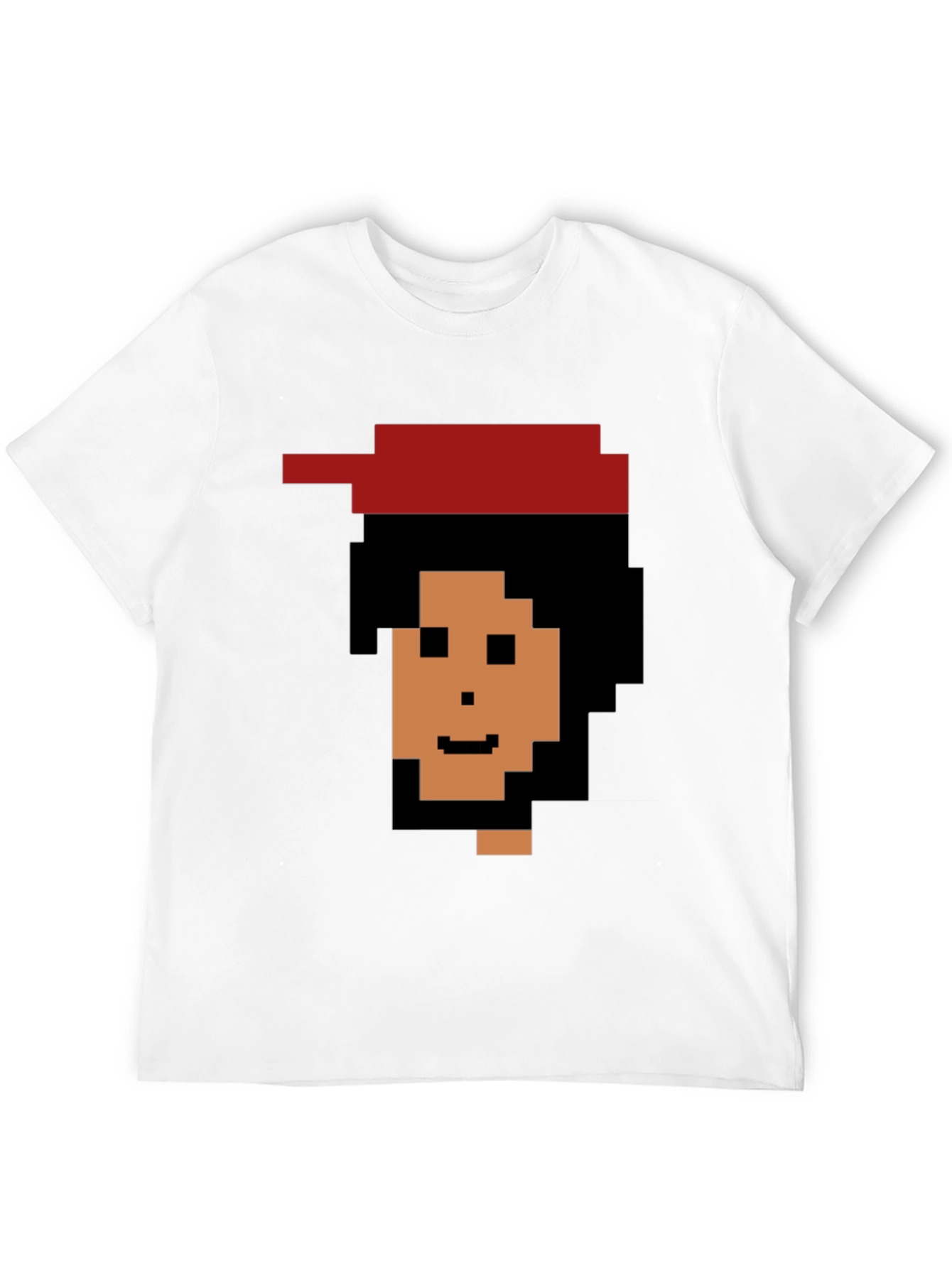 Black Pixel Art Character Graphic Black T-Shirt view 12