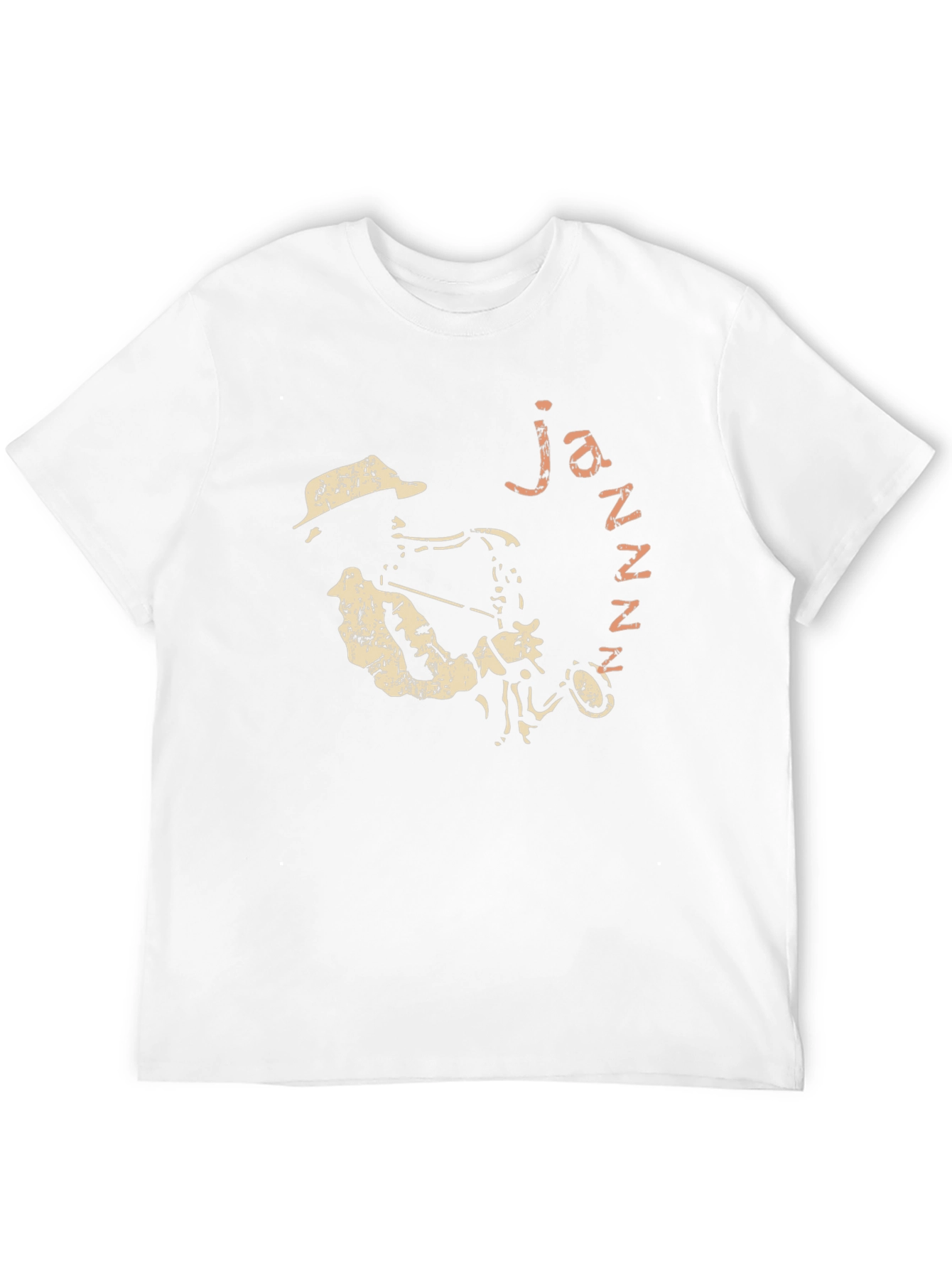 Black Jazzy Black T-Shirt - Saxophone Player Graphic view 12