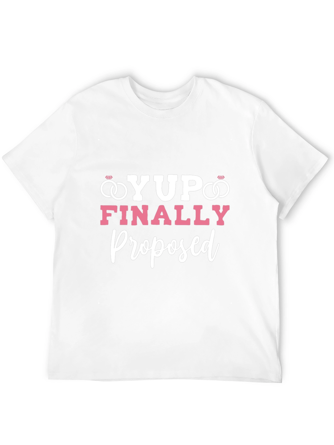 Black Yup! Finally Proposed Black Graphic Tee view 12