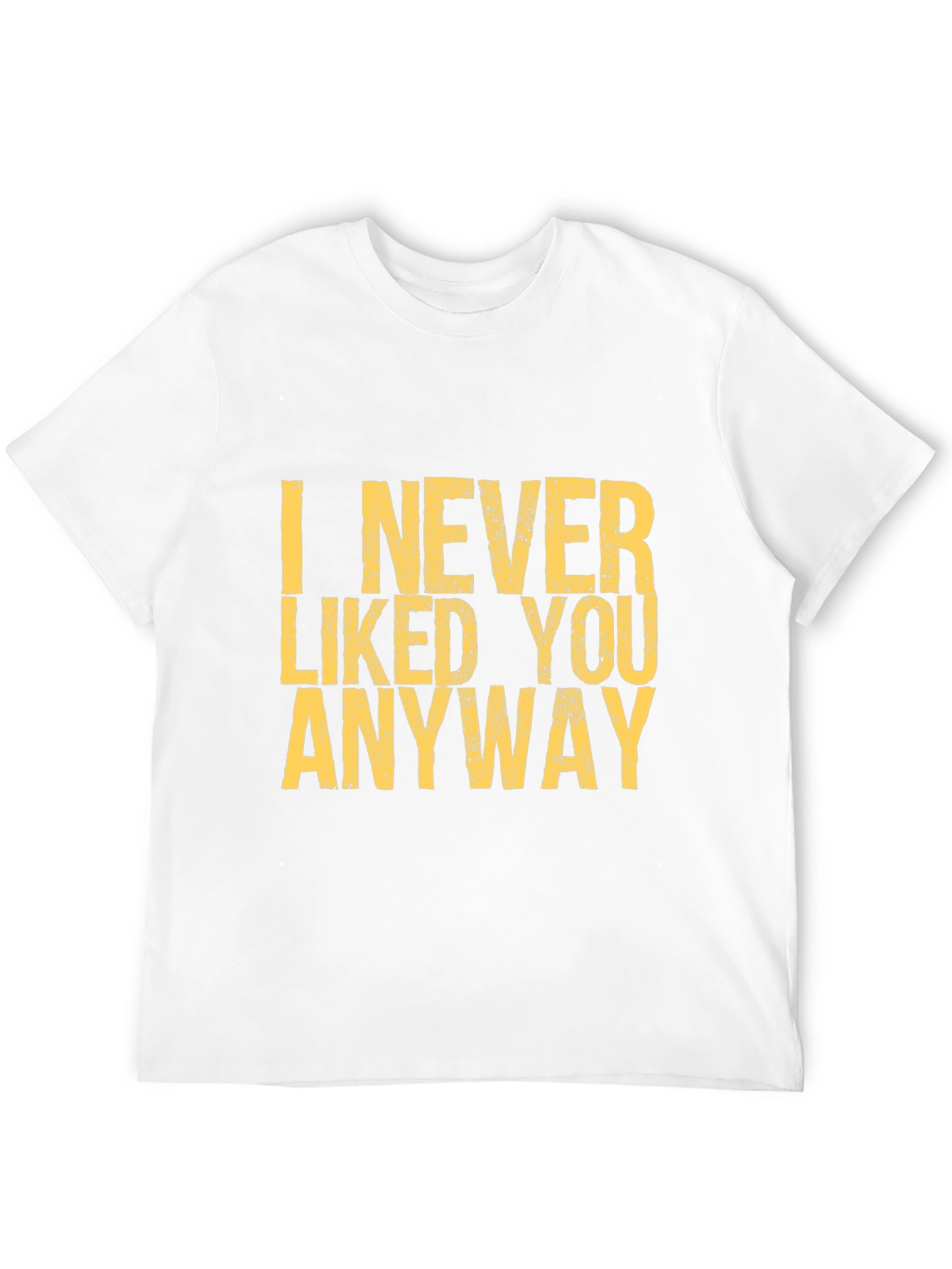Black I Never Liked You Anyway Graphic Tee view 12