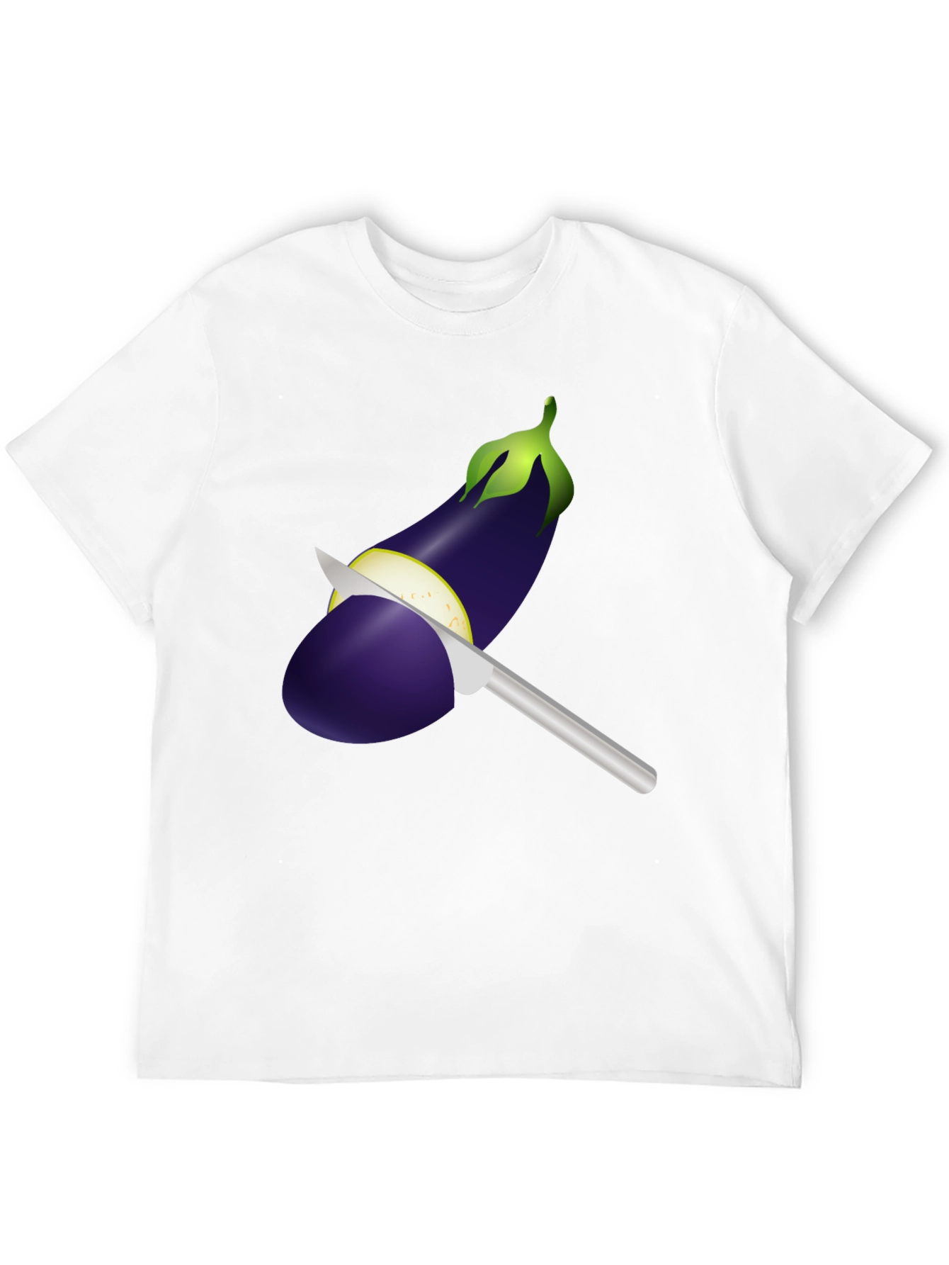 Eggplant Knife T-Shirt - 12