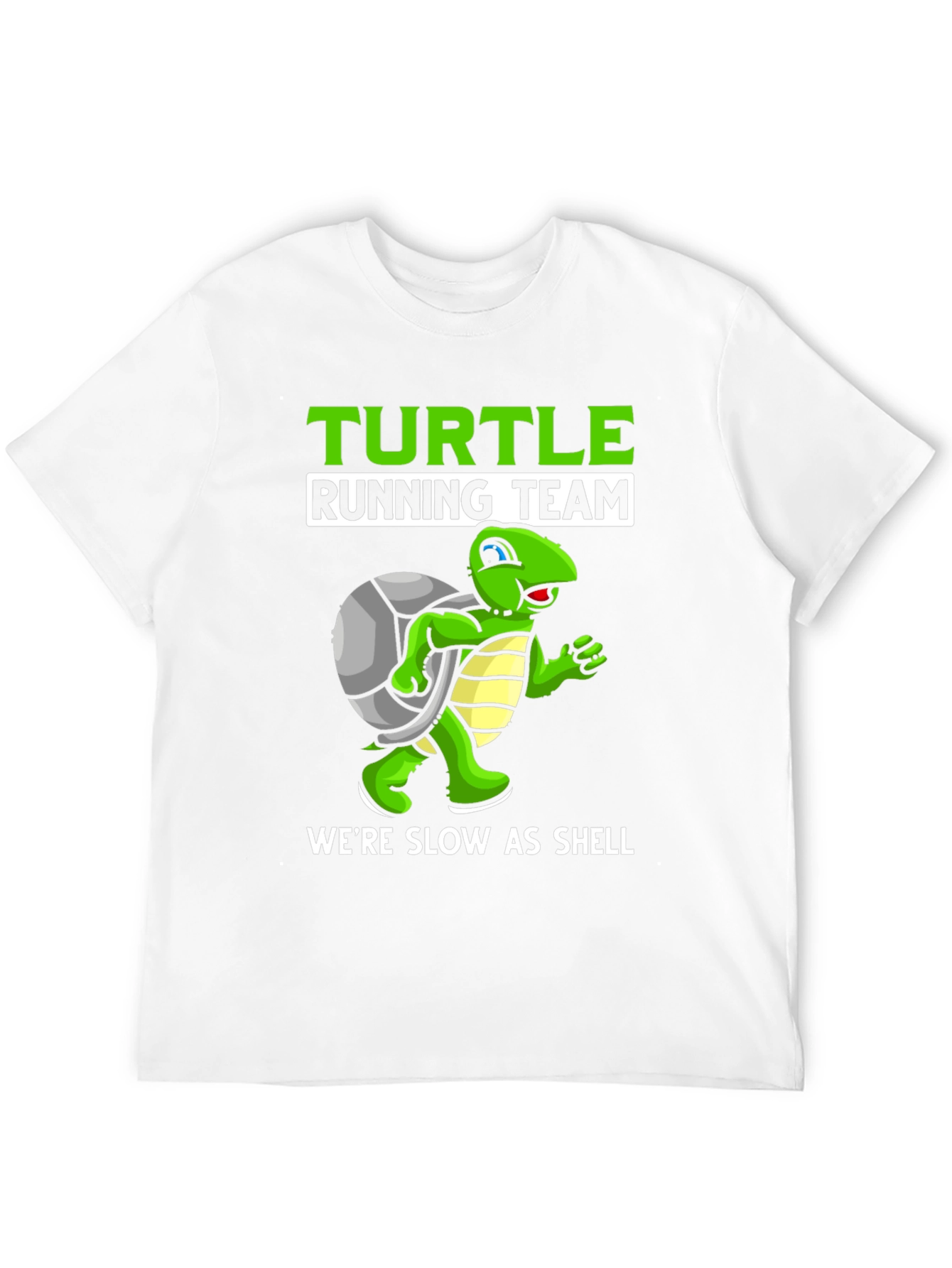 Black Turtle Running Team T-Shirt - Slow as Shell! view 12