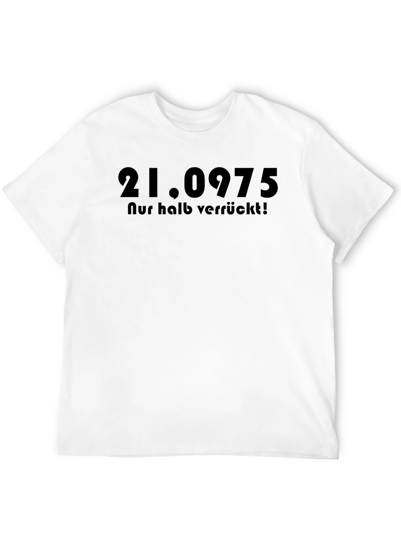 Black 21.0975 Only Half Crazy Black Graphic Tee view 12