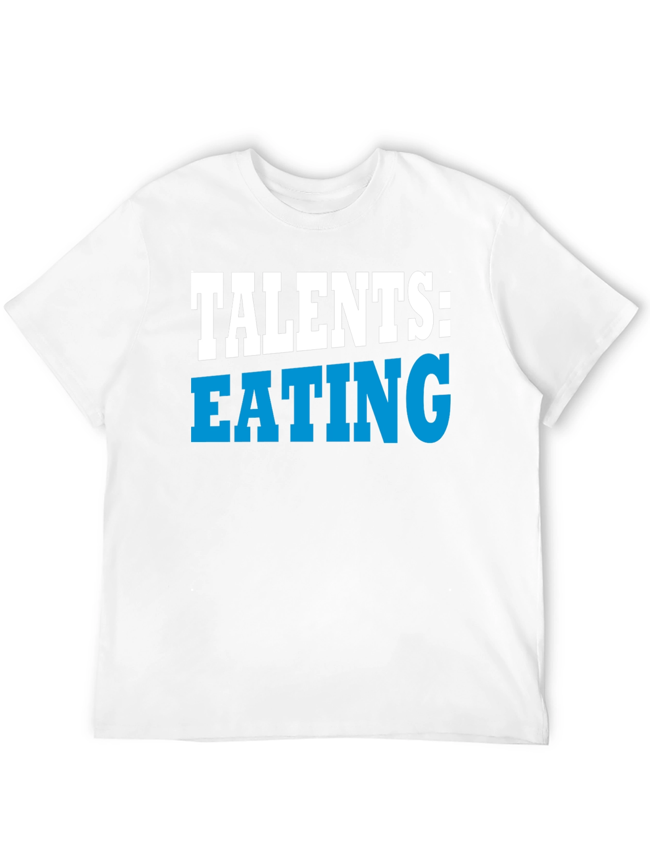 Black Talents Eating Funny Graphic T-Shirt view 12