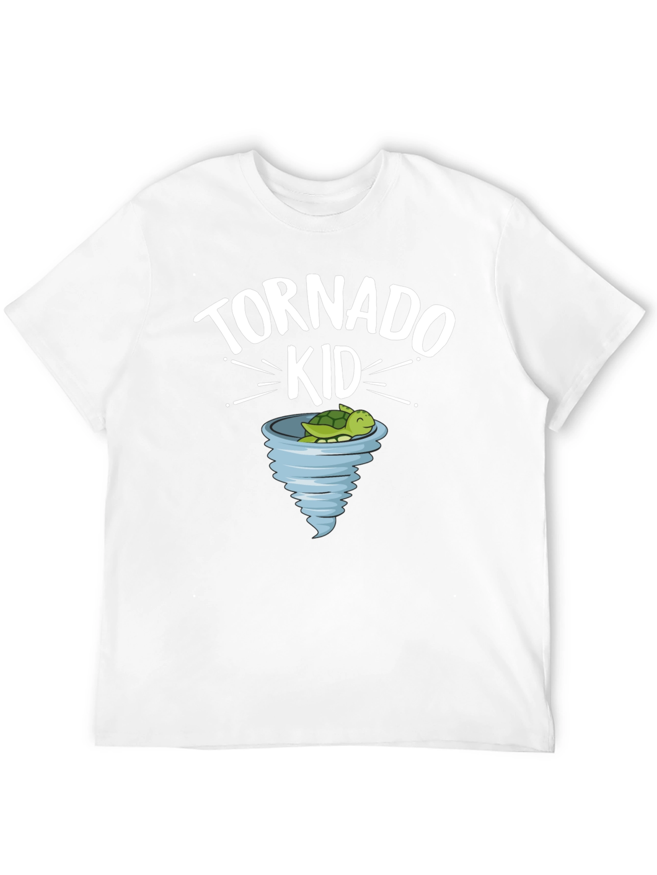 Black Tornado Kid Black T-Shirt Cute Turtle Cartoon view 12