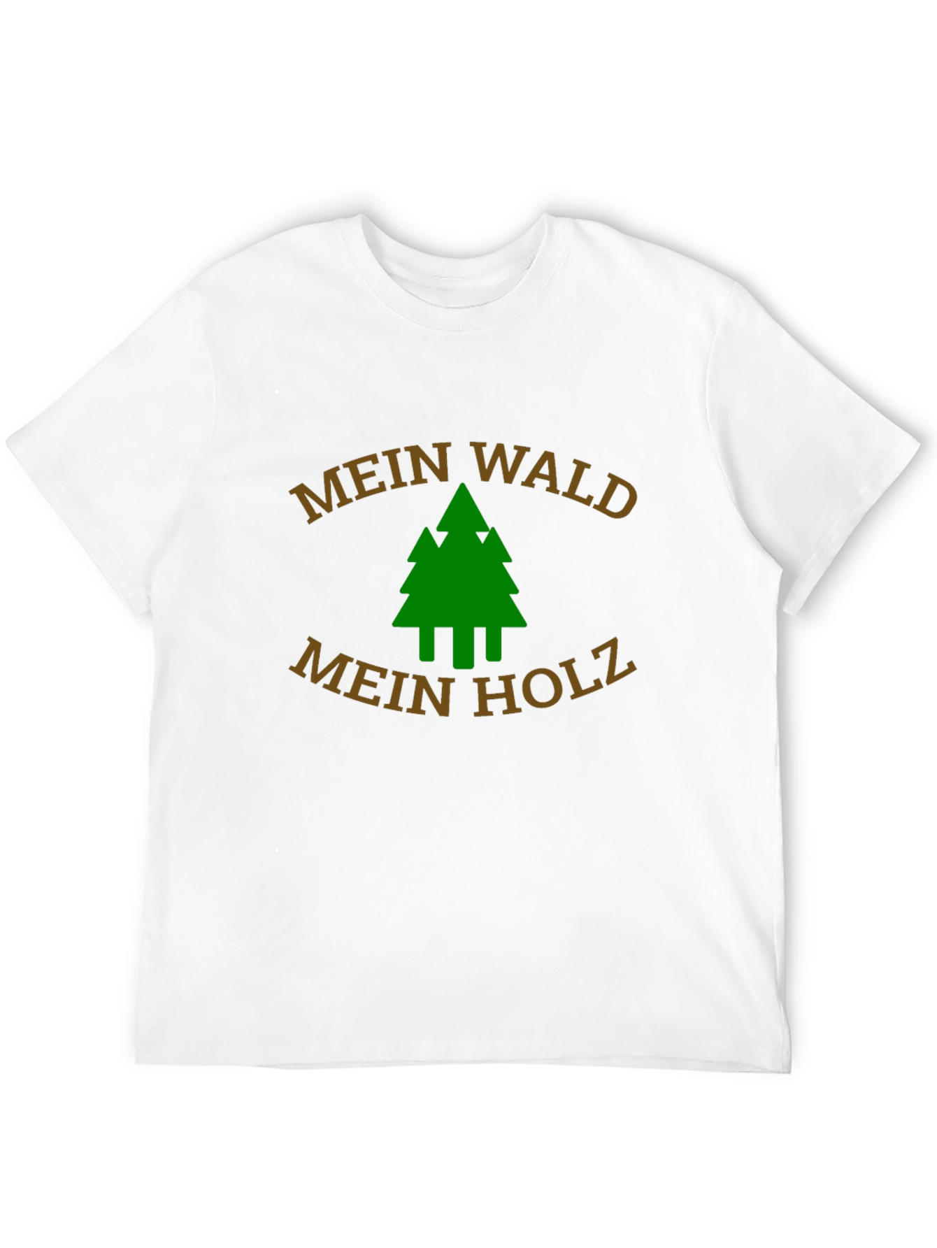 Black Mein Wald Mein Holz Graphic Tee view 12