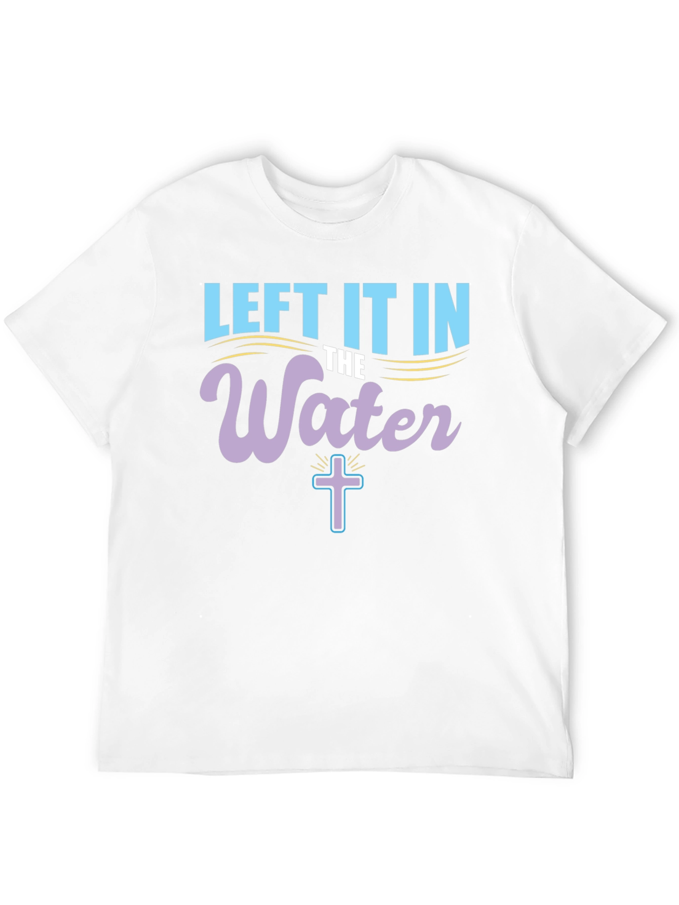 Black Left It In The Water T-Shirt view 12