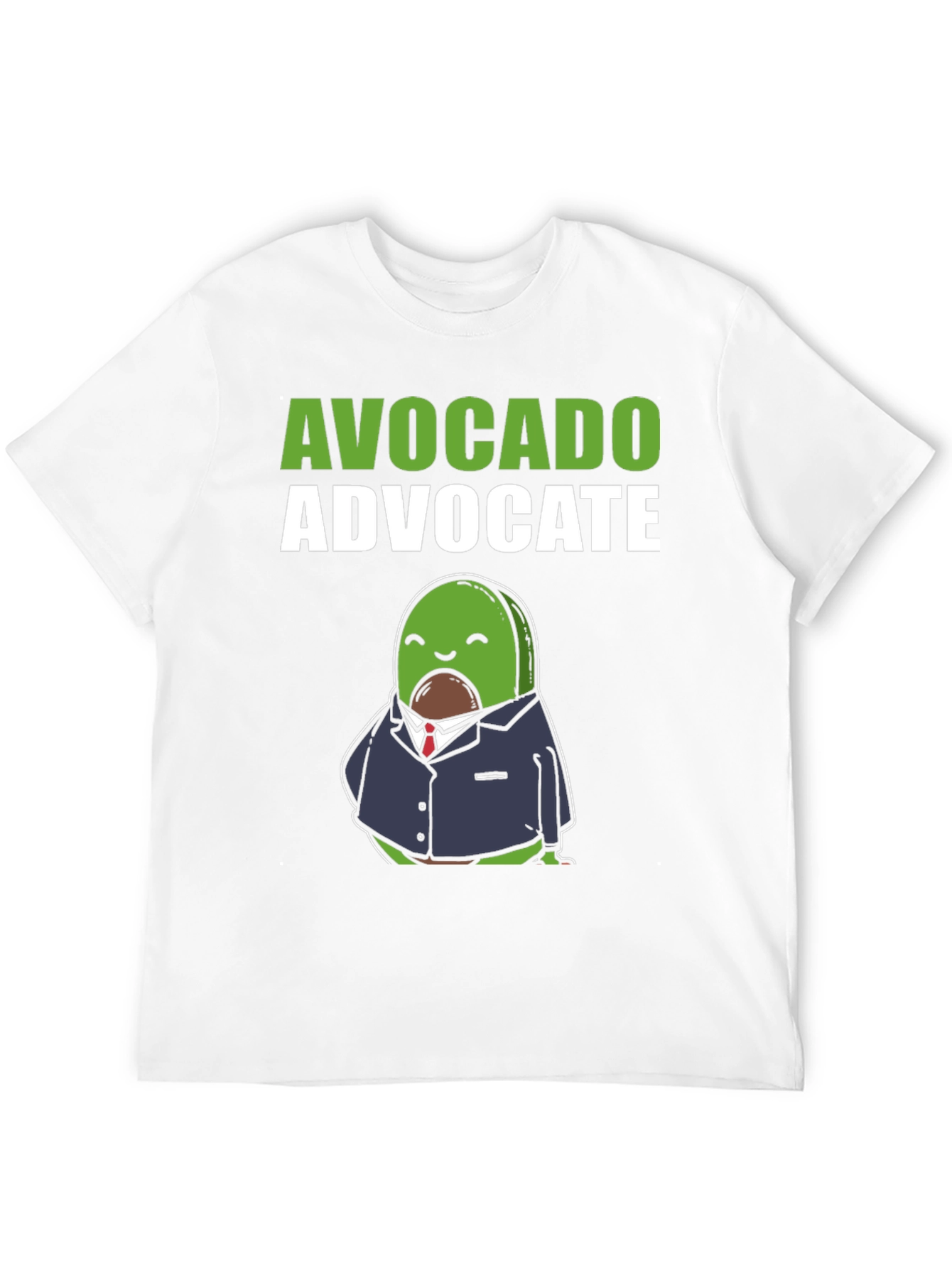 Black Avocado Advocate Graphic Tee - Stylish & Humorous T-Shirt view 12
